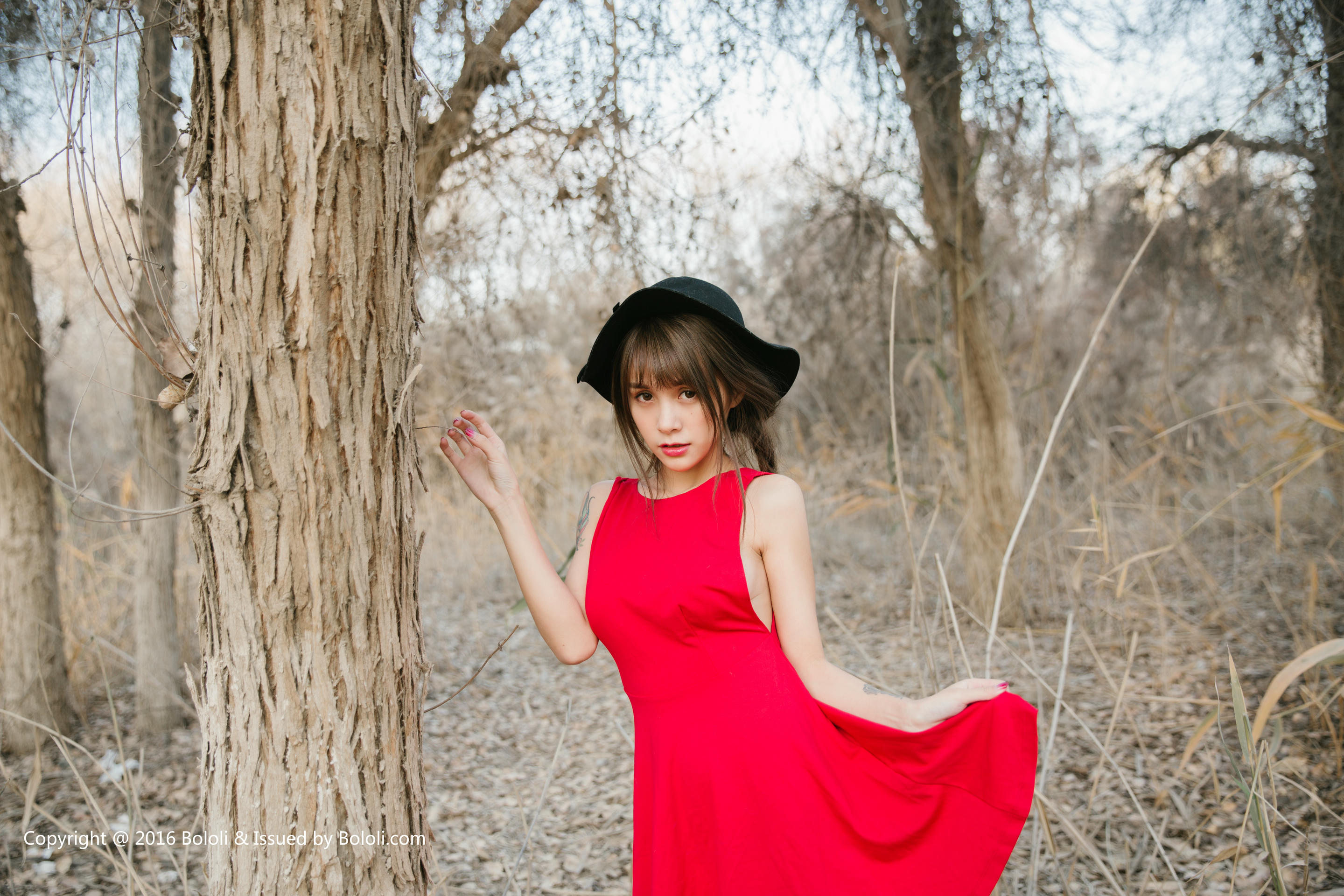 夏美酱 NO.020 [BoLoli波萝社] 2016.12.29 BOL017 胡杨林里的 - 沙漠之旅 [40P-474MB]_第1集