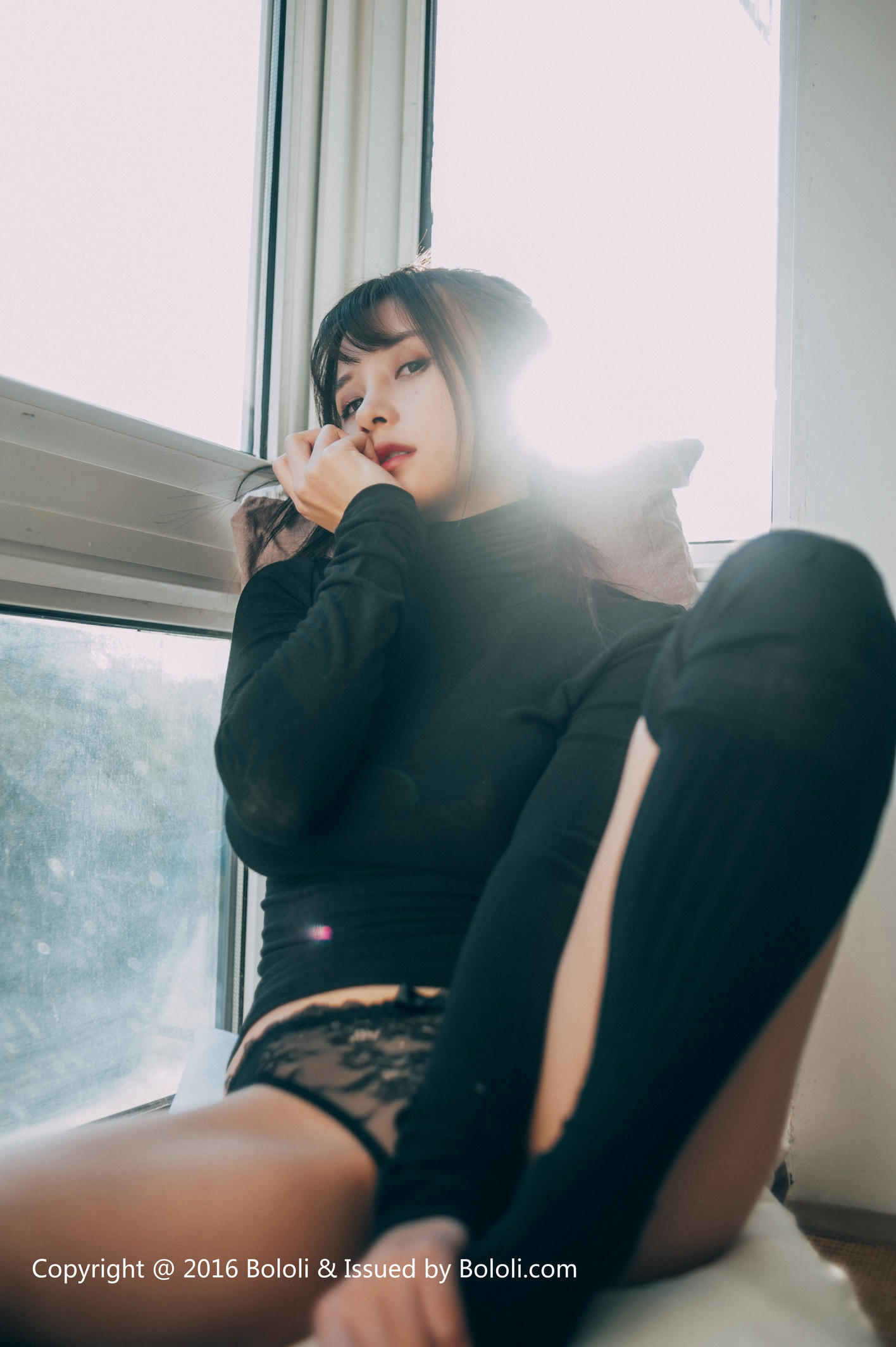 夏美酱 NO.026 [BoLoli波萝社] 2017.03.13 BOL029 黑色诱惑  [31P-189MB]_第2集