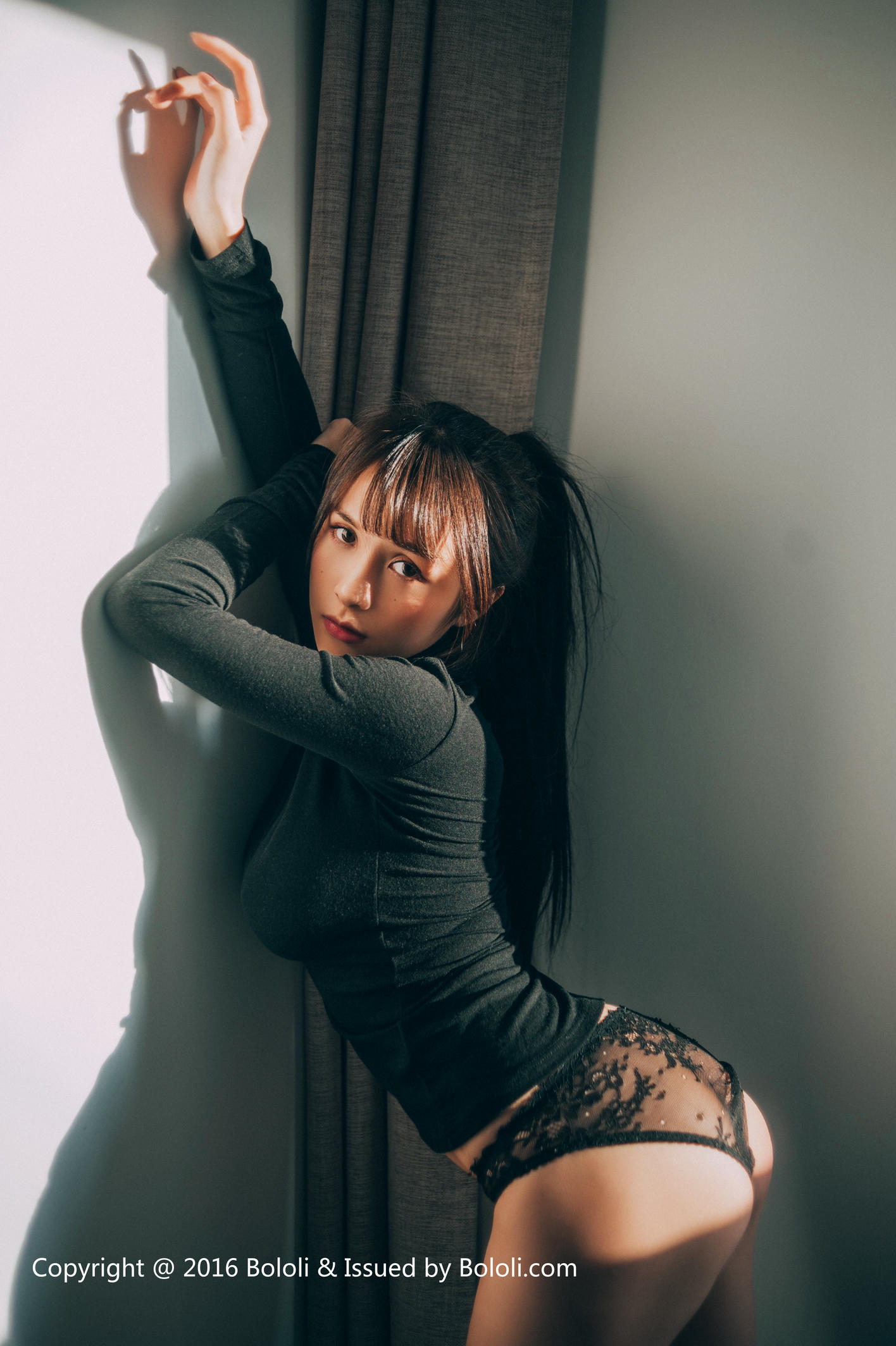 夏美酱 NO.026 [BoLoli波萝社] 2017.03.13 BOL029 黑色诱惑  [31P-189MB]_第2集