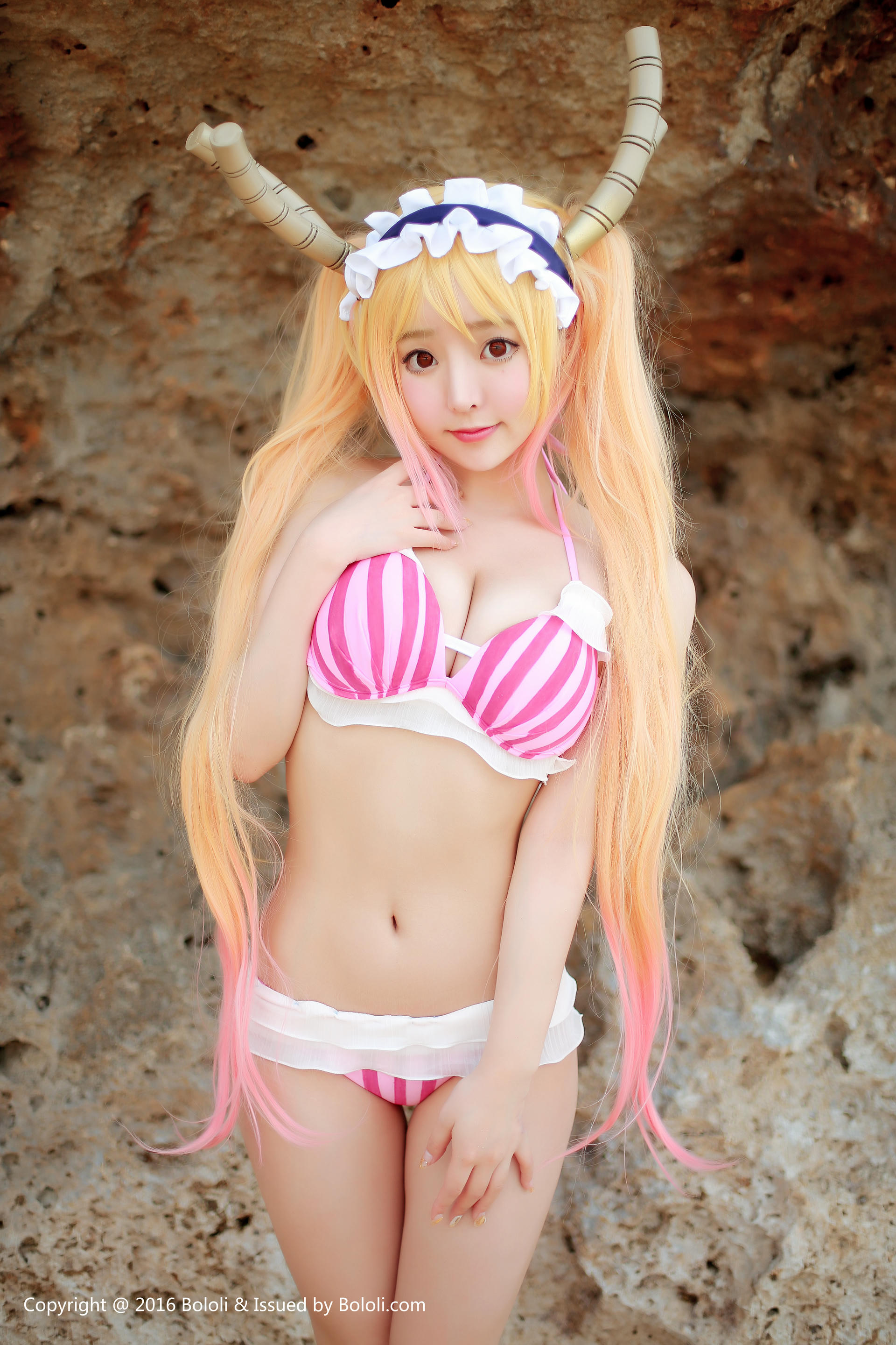 夏美酱 NO.034 [BoLoli波萝社] 2017.05.06 BOL052 妹抖龙比基尼 &柳侑绮 [30P-153MB]_第1集