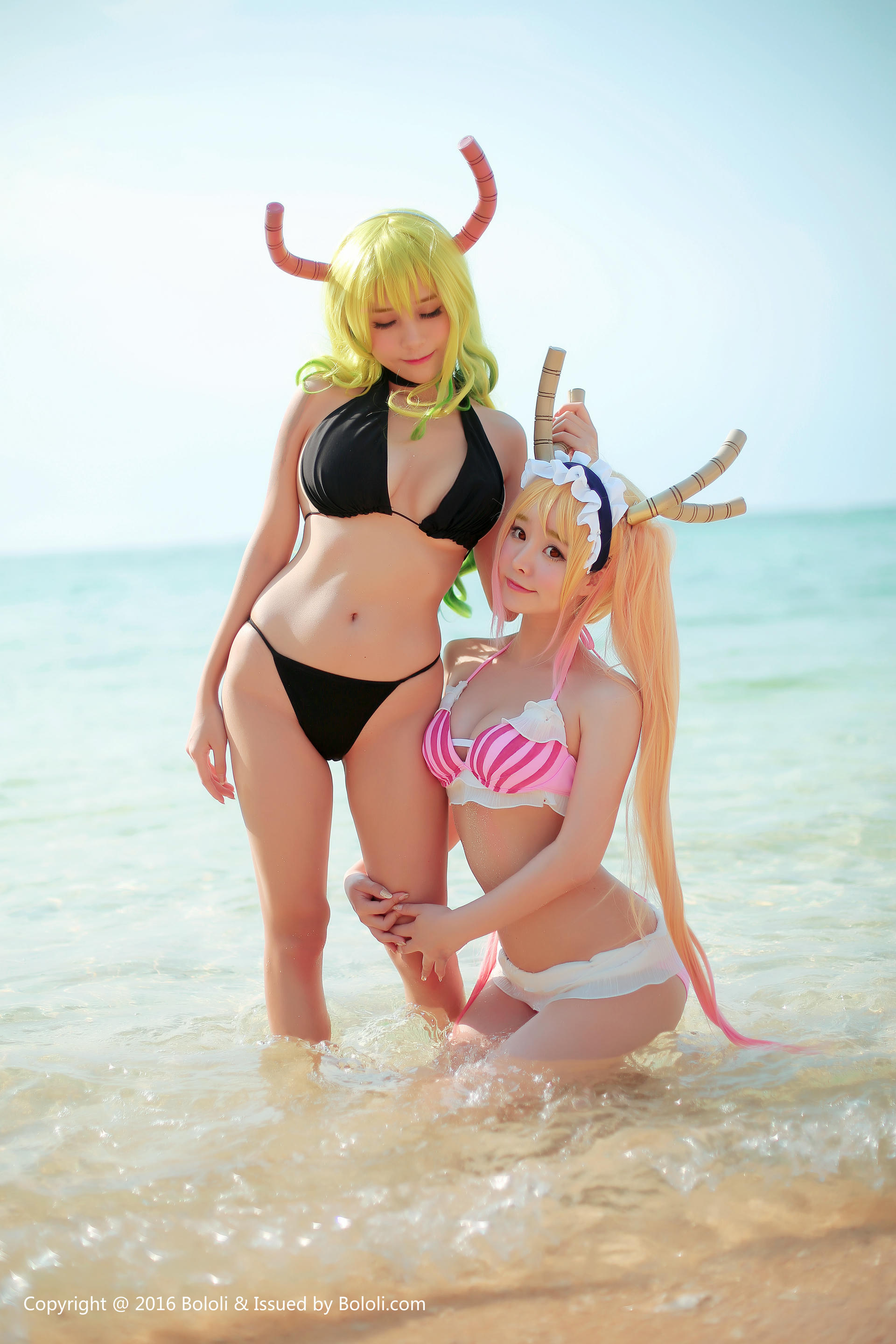 夏美酱 NO.034 [BoLoli波萝社] 2017.05.06 BOL052 妹抖龙比基尼 &柳侑绮 [30P-153MB]_第1集