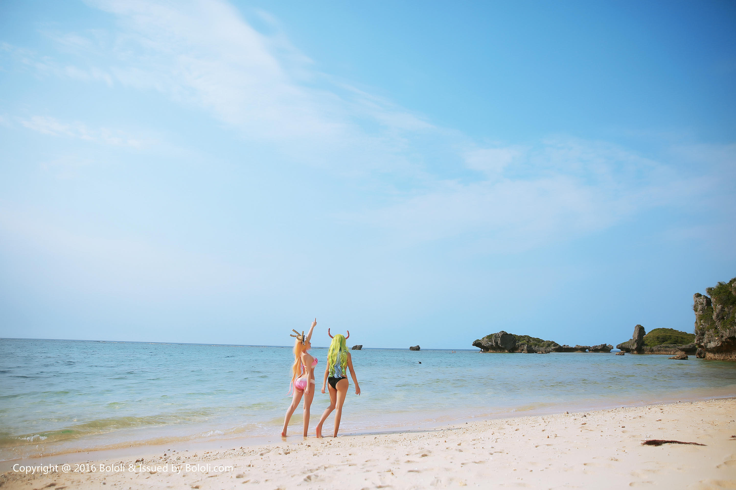 夏美酱 NO.034 [BoLoli波萝社] 2017.05.06 BOL052 妹抖龙比基尼 &柳侑绮 [30P-153MB]_第1集