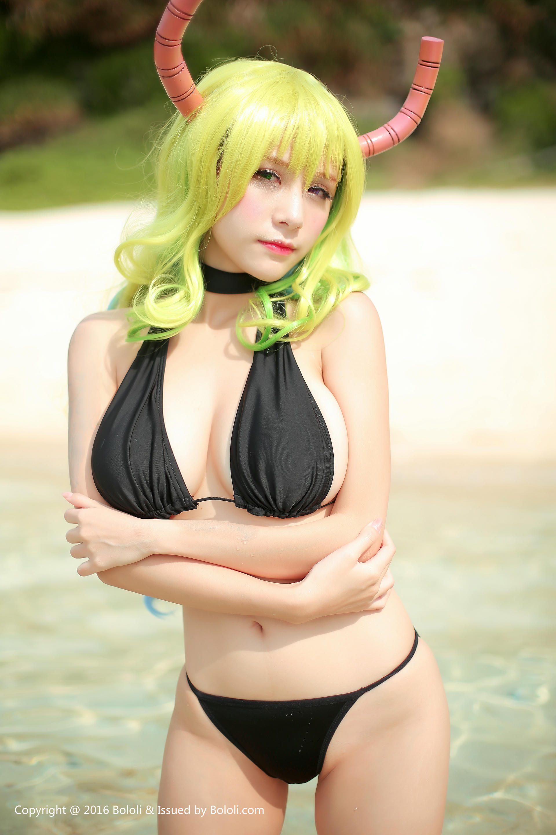 夏美酱 NO.034 [BoLoli波萝社] 2017.05.06 BOL052 妹抖龙比基尼 &柳侑绮 [30P-153MB]_第1集