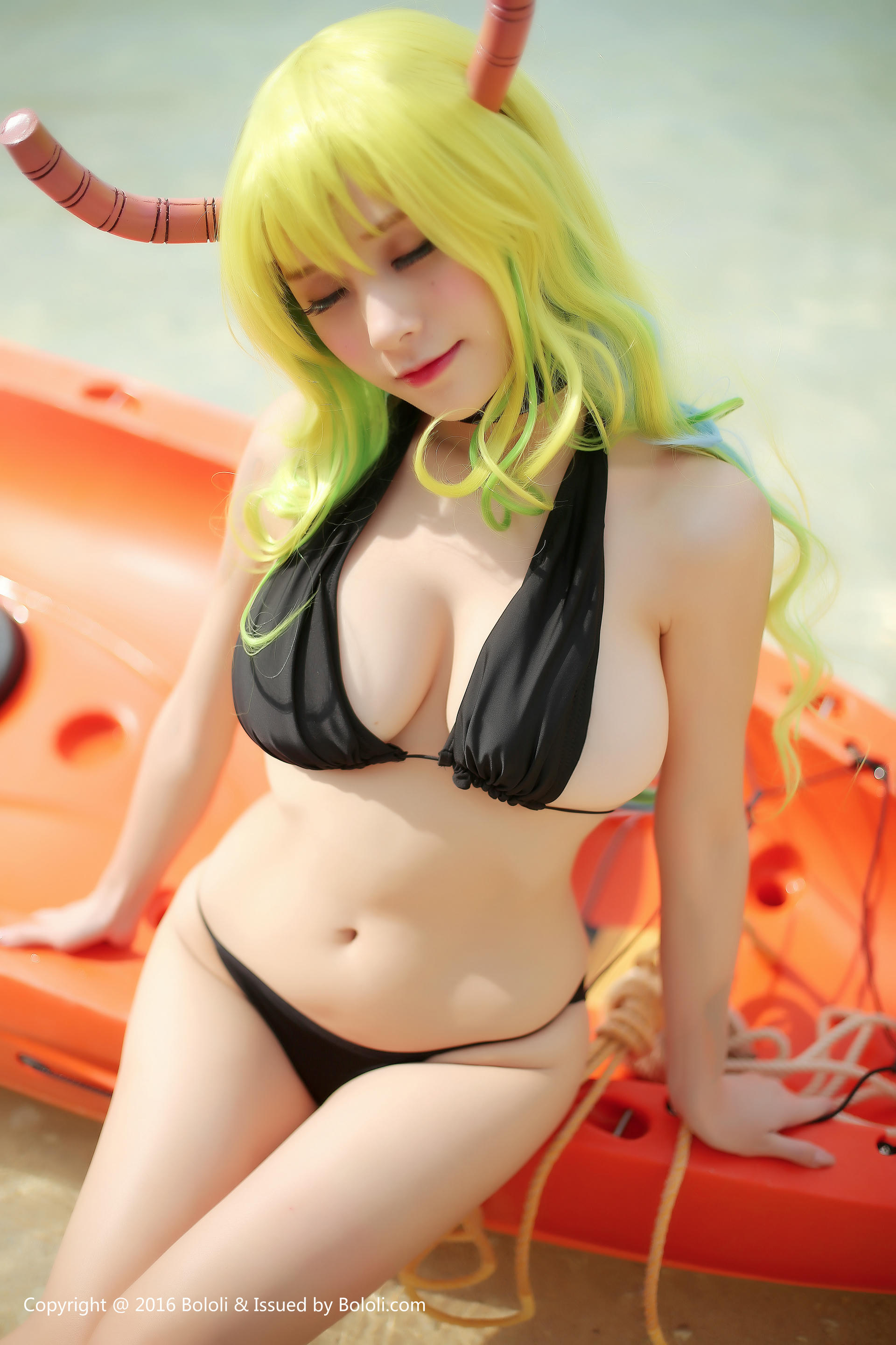 夏美酱 NO.034 [BoLoli波萝社] 2017.05.06 BOL052 妹抖龙比基尼 &柳侑绮 [30P-153MB]_第1集