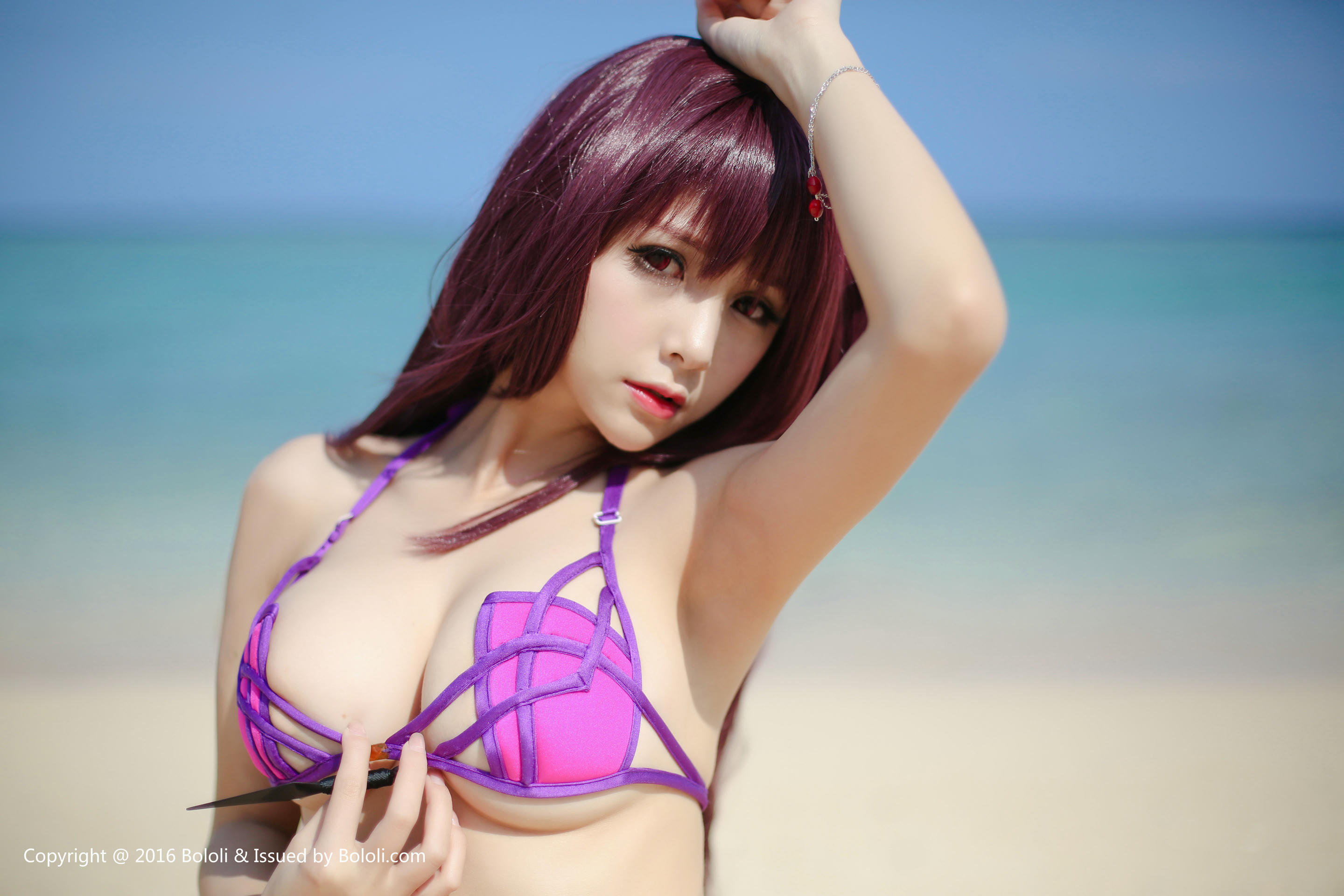 夏美酱 NO.036 [BoLoli波萝社] 2017.05.15 BOL056 斯卡哈  [25P-90MB]_第1集