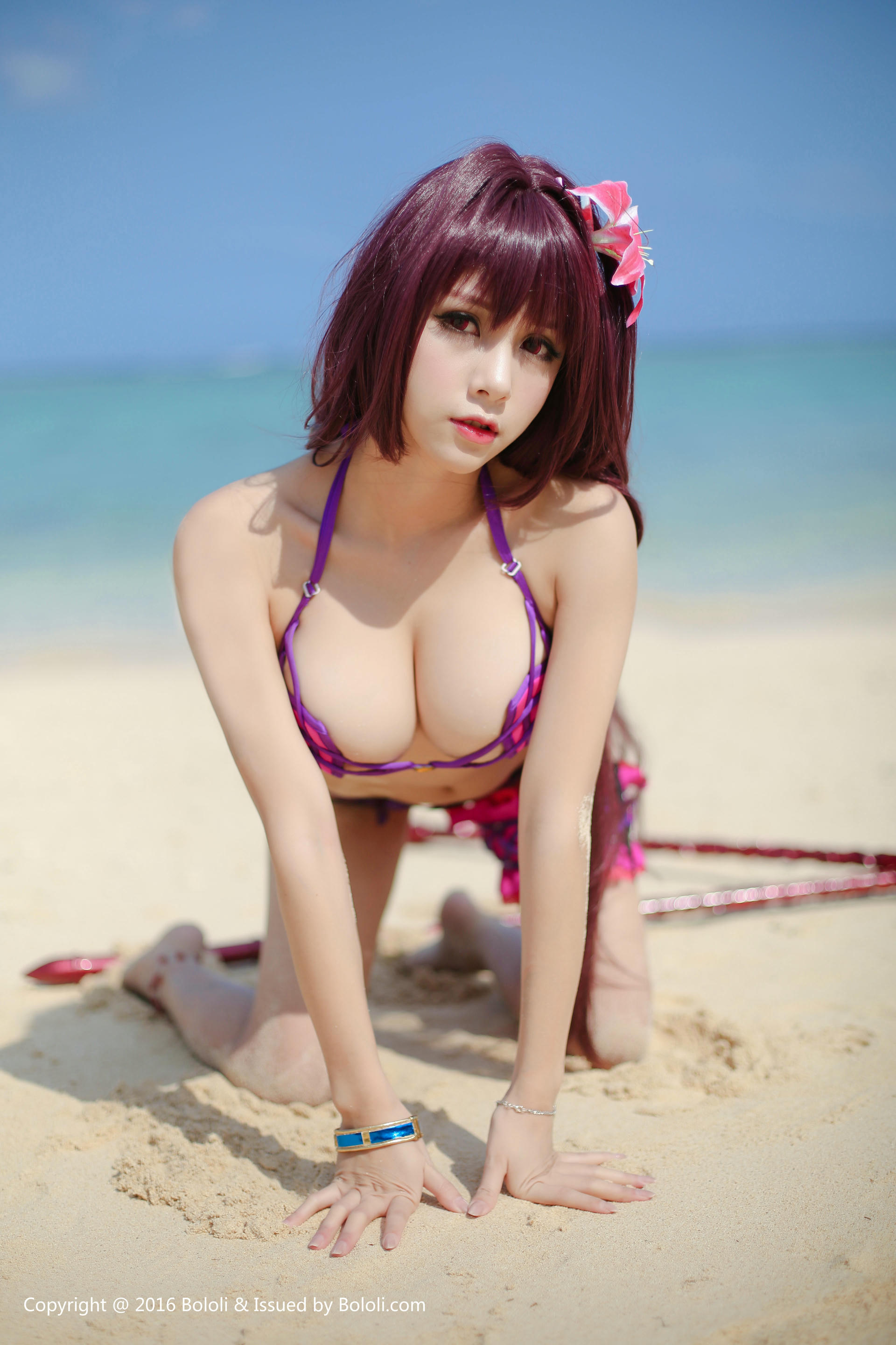 夏美酱 NO.036 [BoLoli波萝社] 2017.05.15 BOL056 斯卡哈  [25P-90MB]_第1集