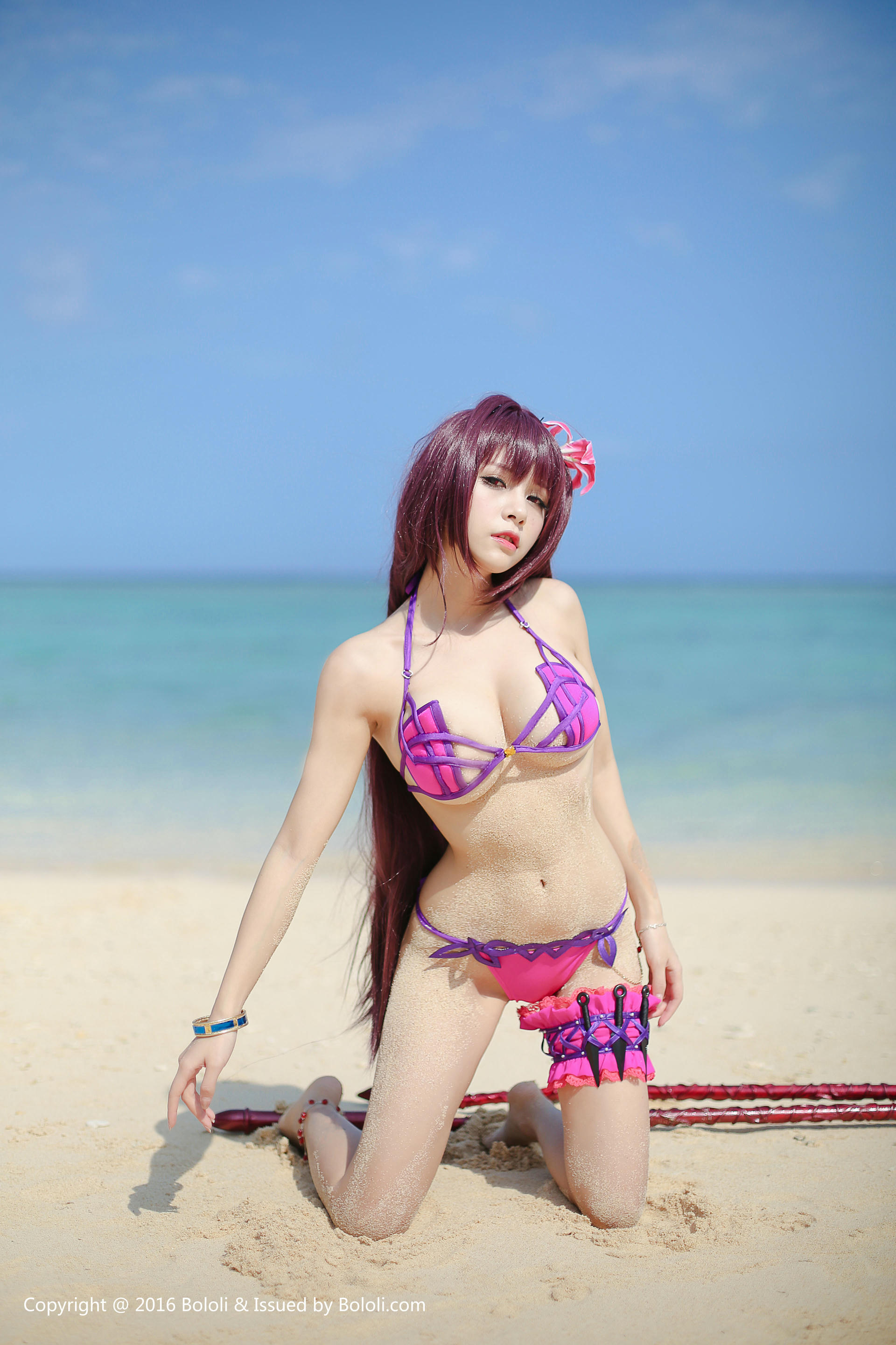 夏美酱 NO.036 [BoLoli波萝社] 2017.05.15 BOL056 斯卡哈  [25P-90MB]_第2集