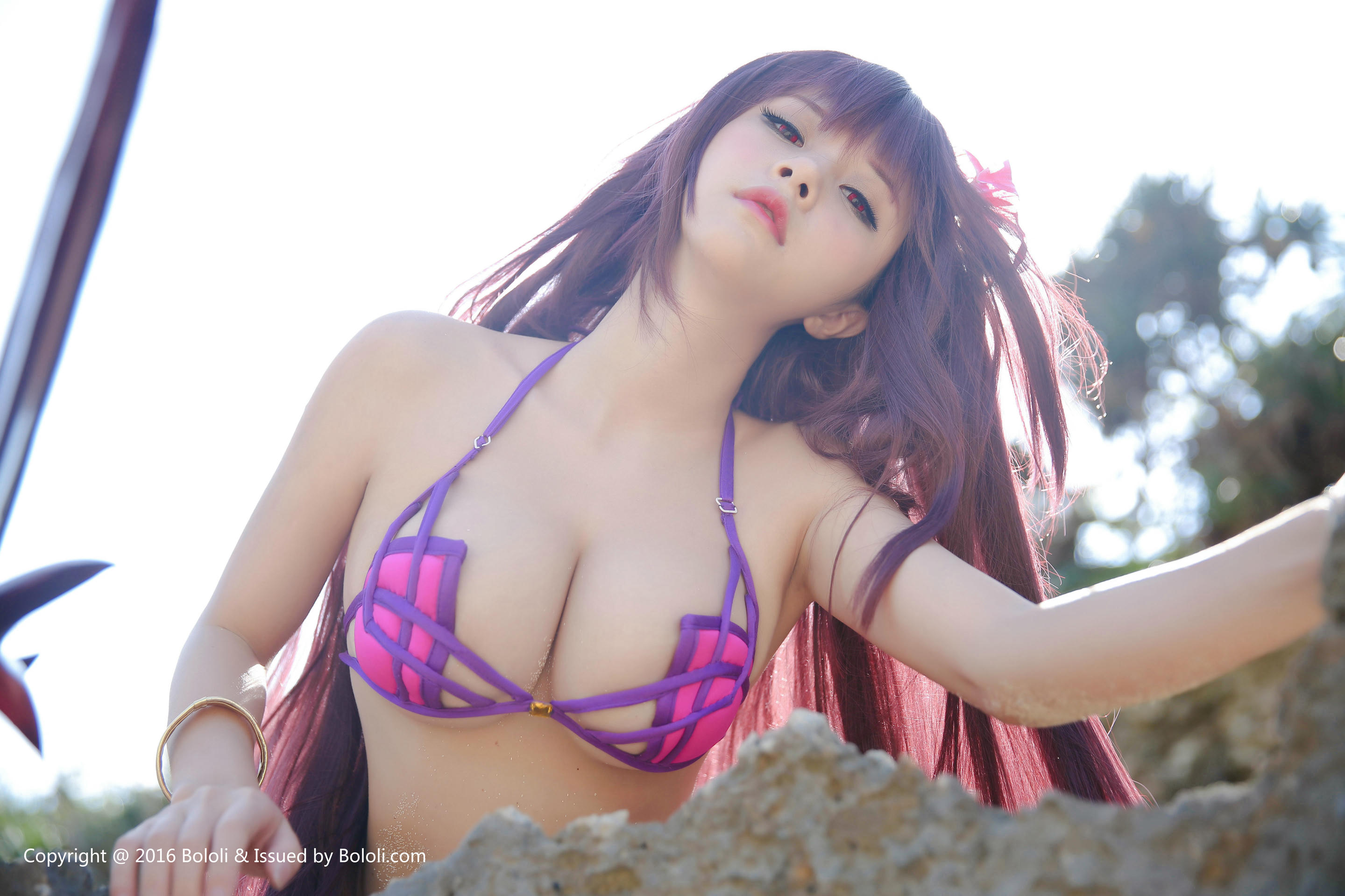 夏美酱 NO.036 [BoLoli波萝社] 2017.05.15 BOL056 斯卡哈  [25P-90MB]_第1集