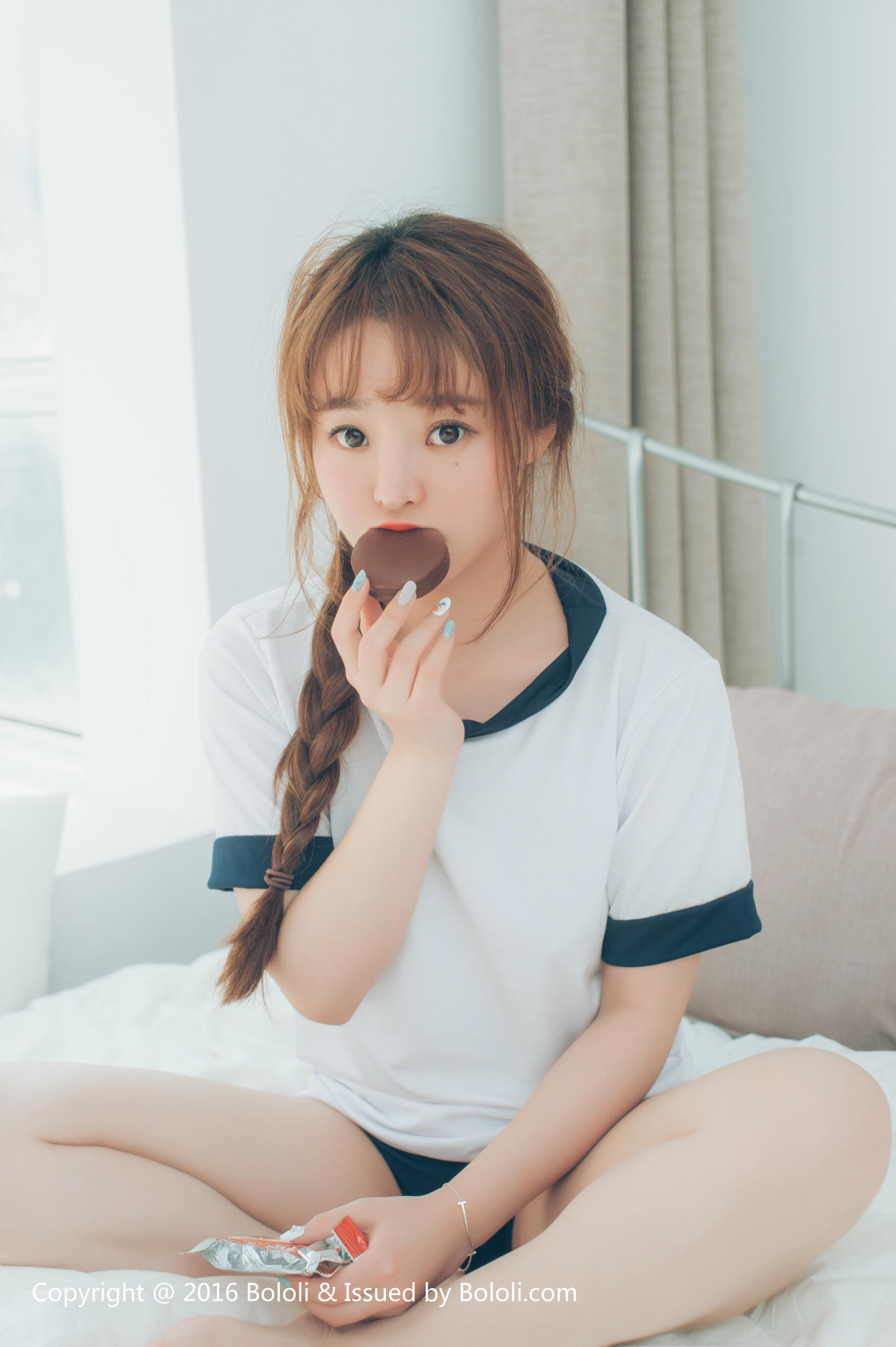 夏美酱 NO.039 [BoLoli波萝社] 2017.07.02 BOL077 柳侑绮&姊妹花 [45P-84MB]_第2集