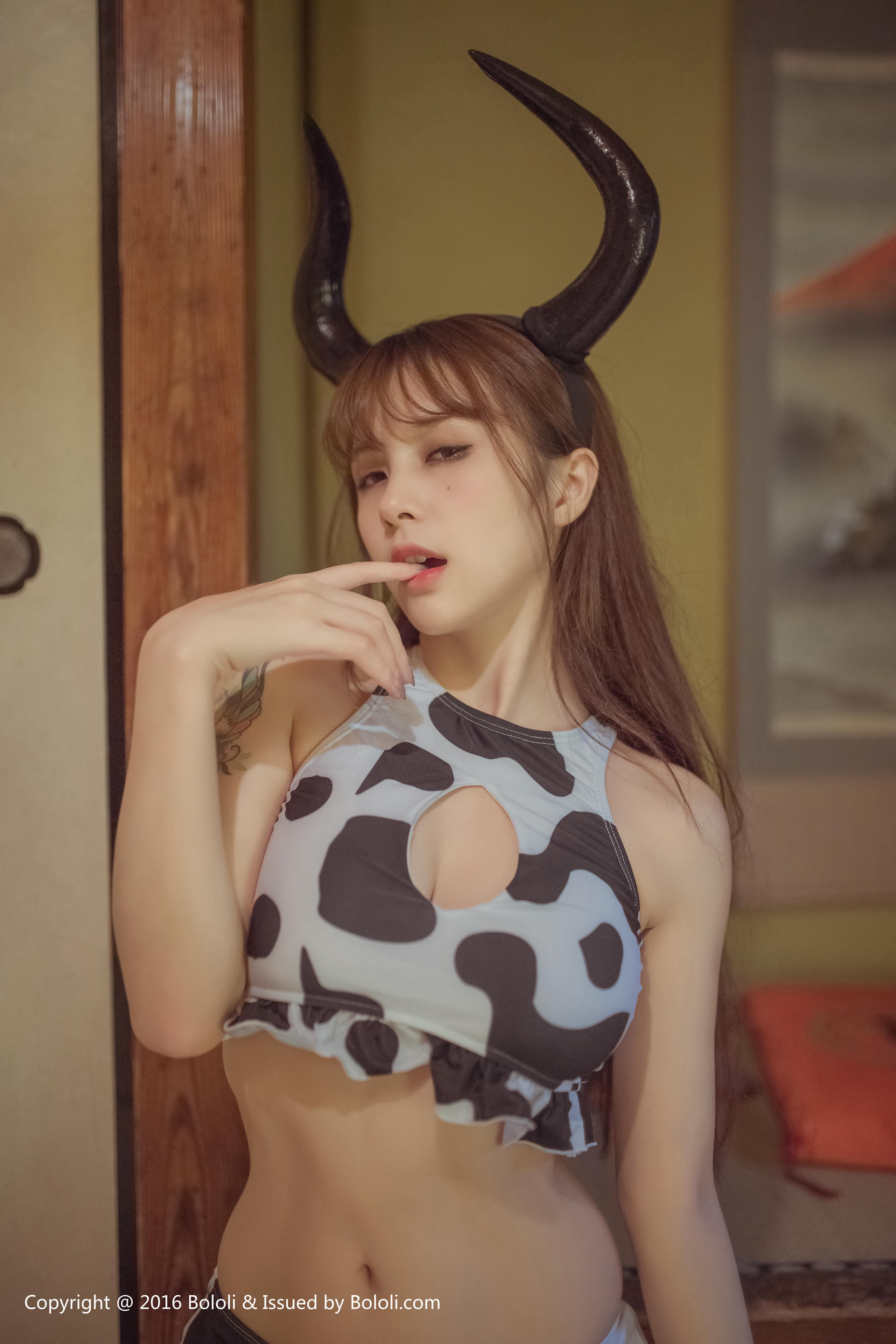 夏美酱 NO.042 [BoLoli波萝社] 2017.07.28 BOL093 奶牛魔王  [40P-295MB]_第2集