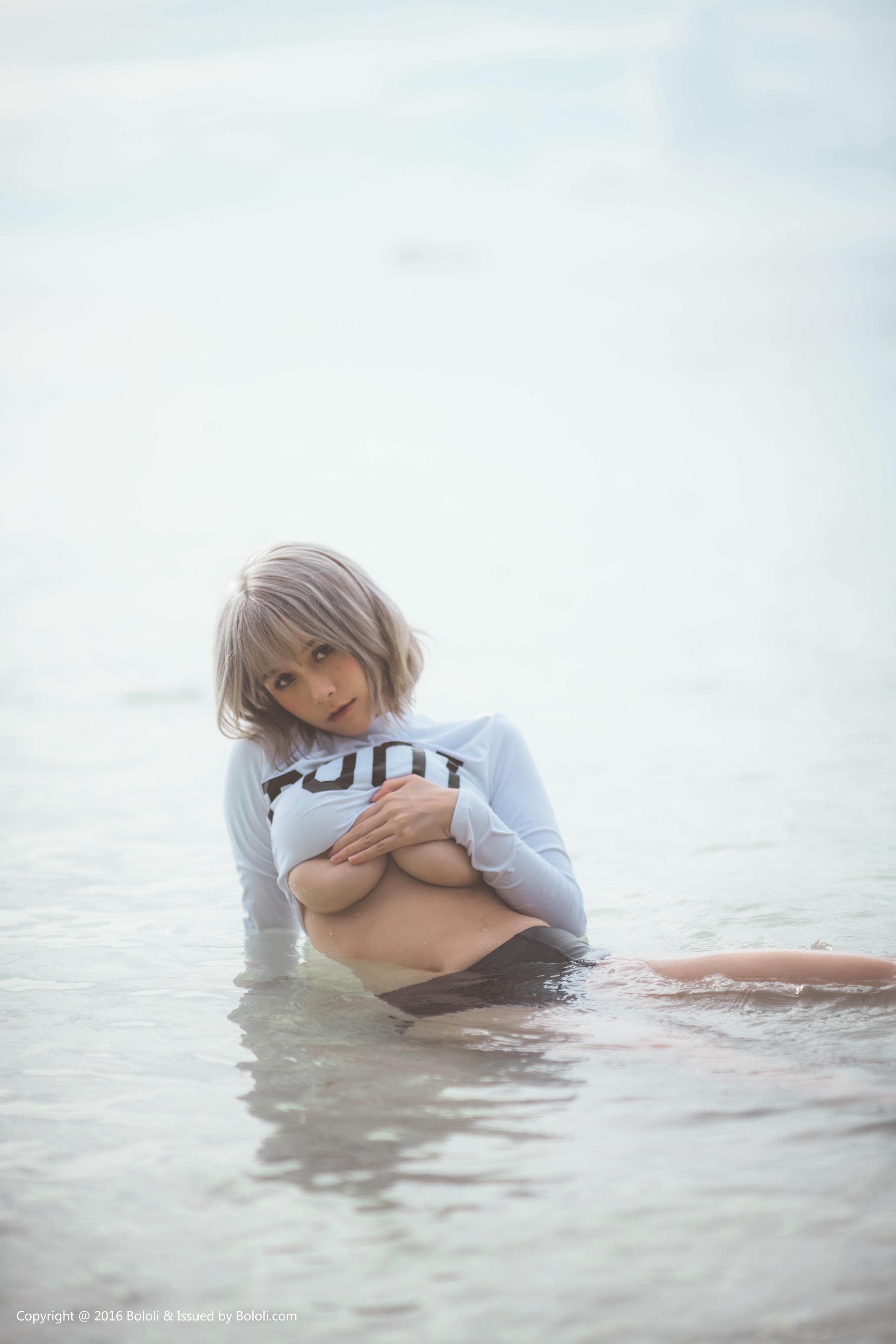 夏美酱 NO.049 [BoLoli波萝社] 2017.10.28 BOL123 海边风情  [47P-367MB]_第1集