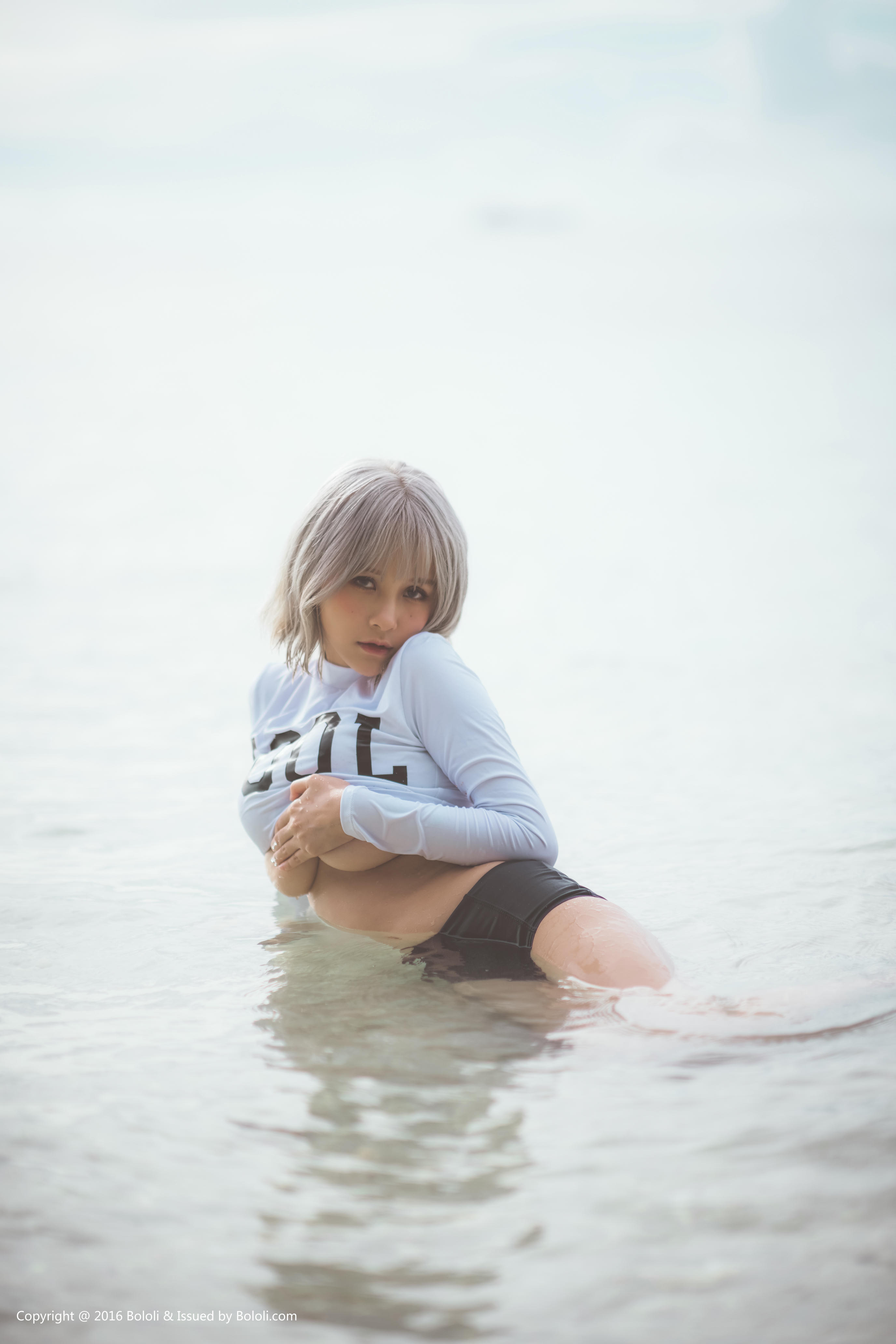 夏美酱 NO.049 [BoLoli波萝社] 2017.10.28 BOL123 海边风情  [47P-367MB]_第1集