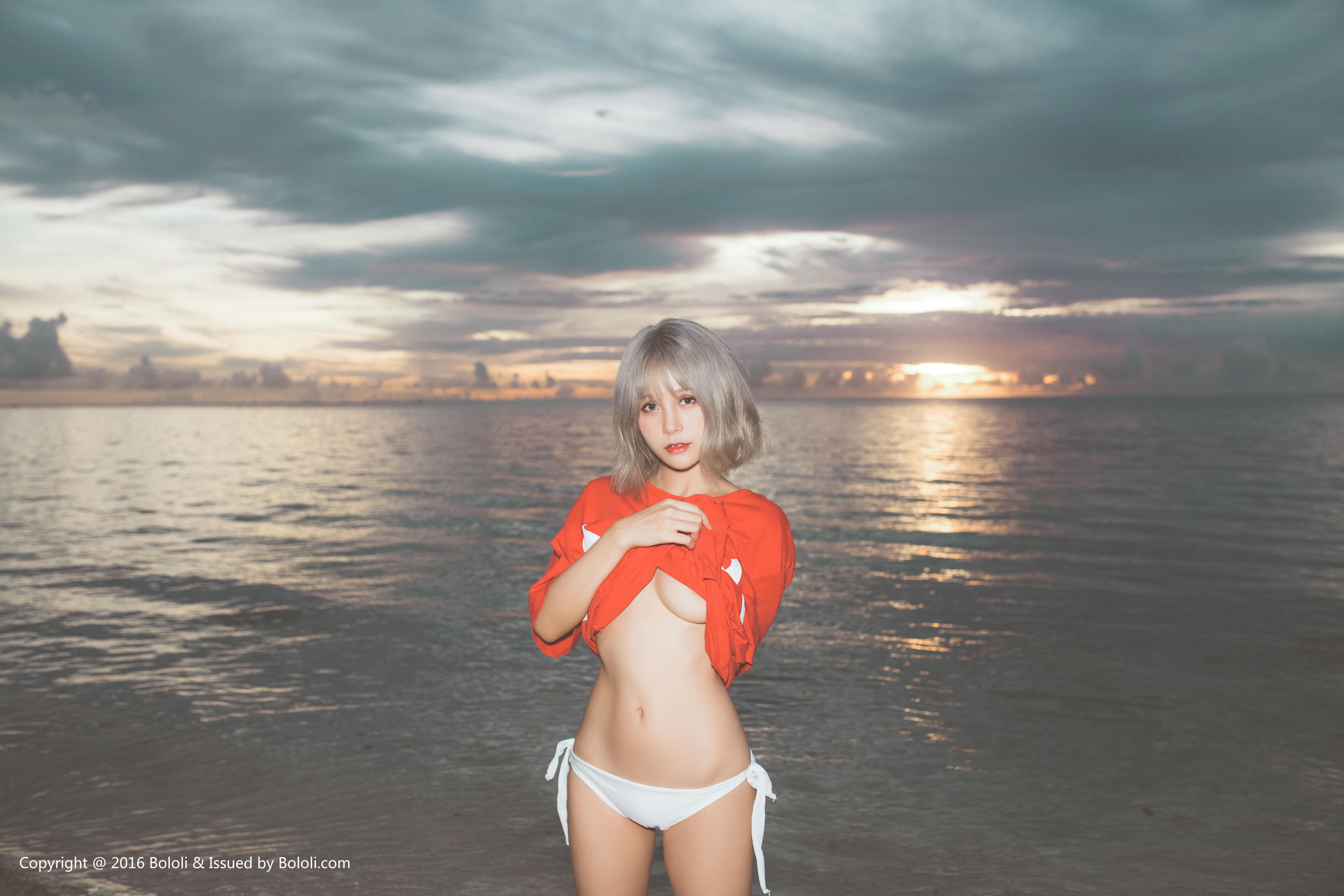 夏美酱 NO.049 [BoLoli波萝社] 2017.10.28 BOL123 海边风情  [47P-367MB]_第2集