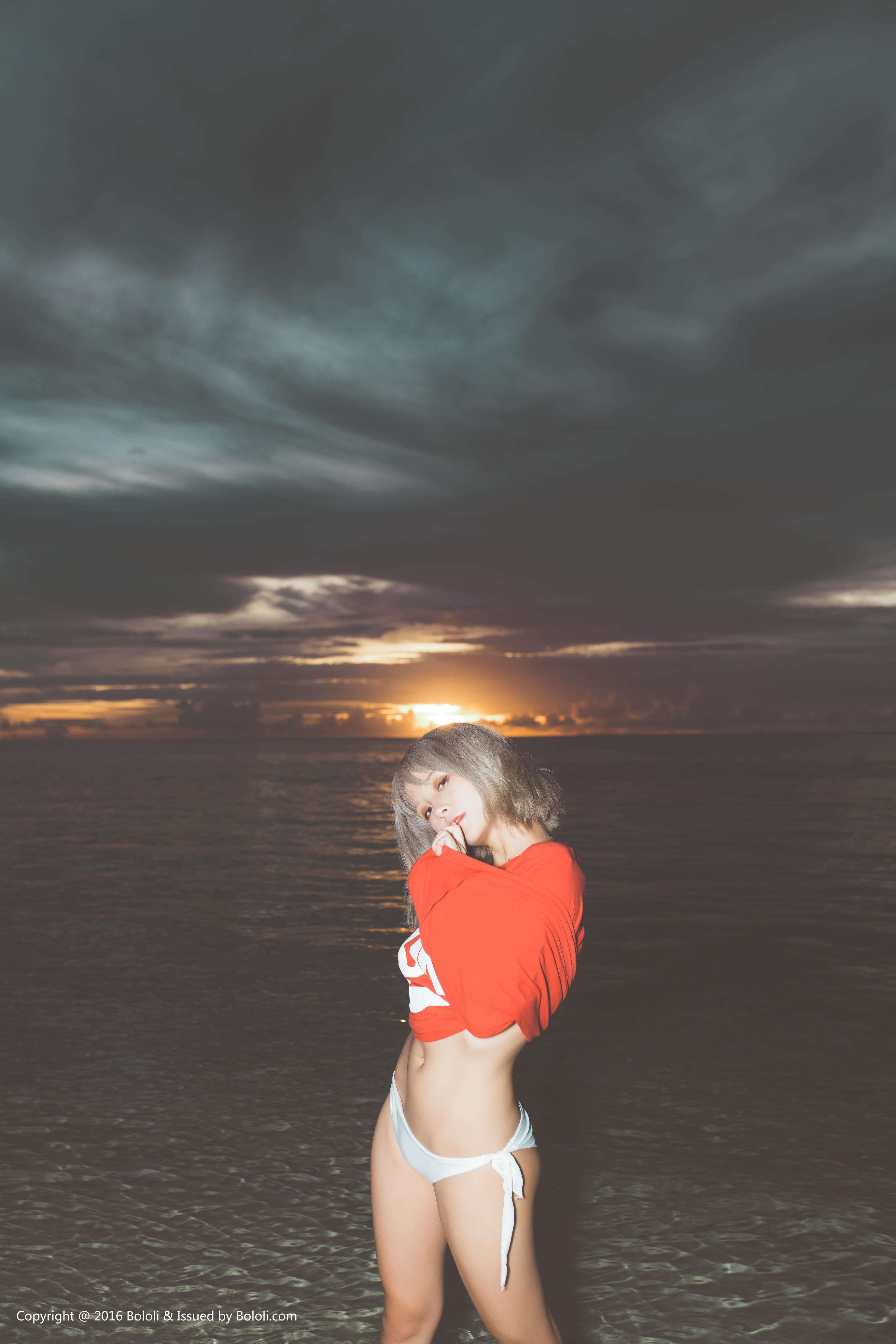 夏美酱 NO.049 [BoLoli波萝社] 2017.10.28 BOL123 海边风情  [47P-367MB]_第2集