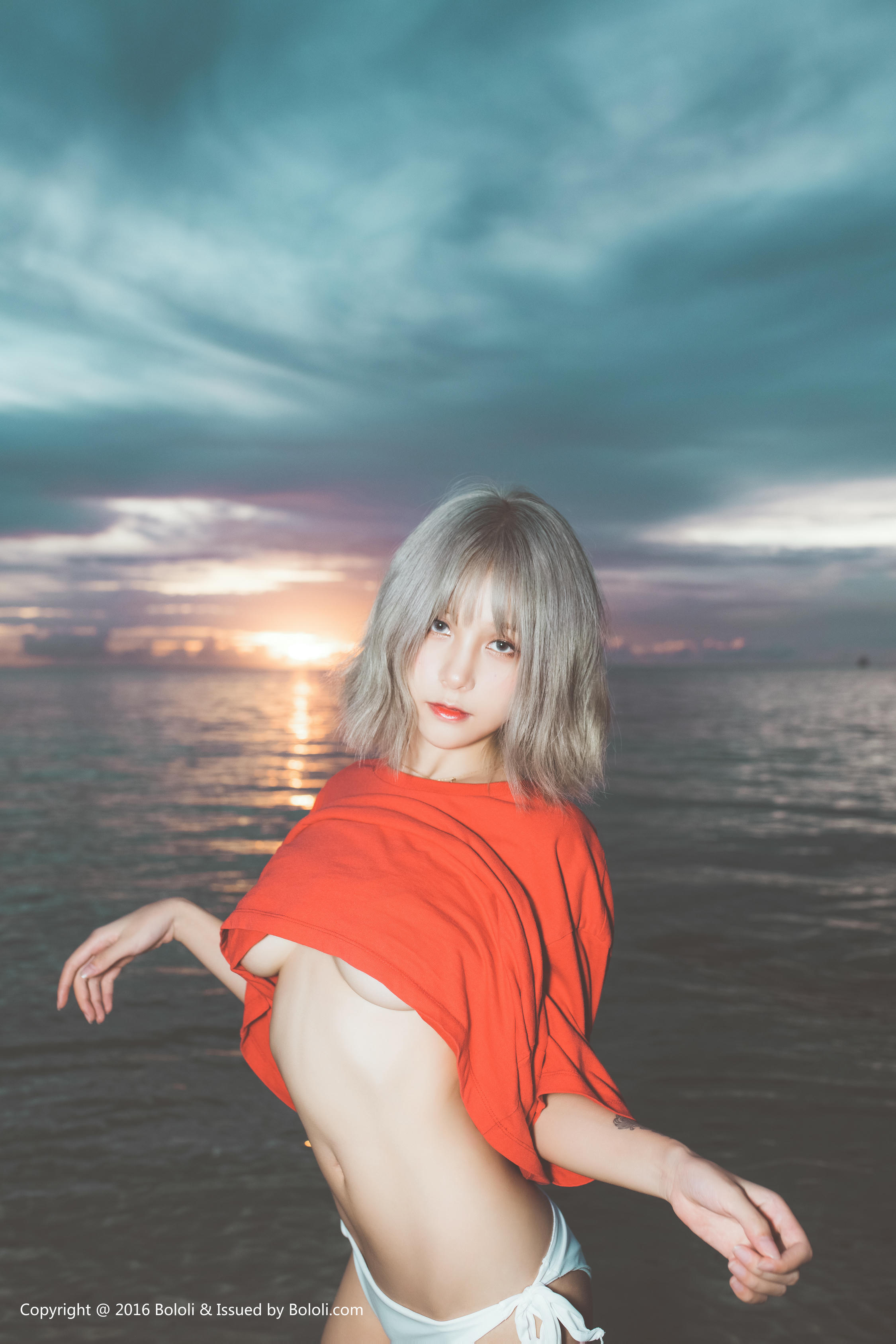 夏美酱 NO.049 [BoLoli波萝社] 2017.10.28 BOL123 海边风情  [47P-367MB]_第2集