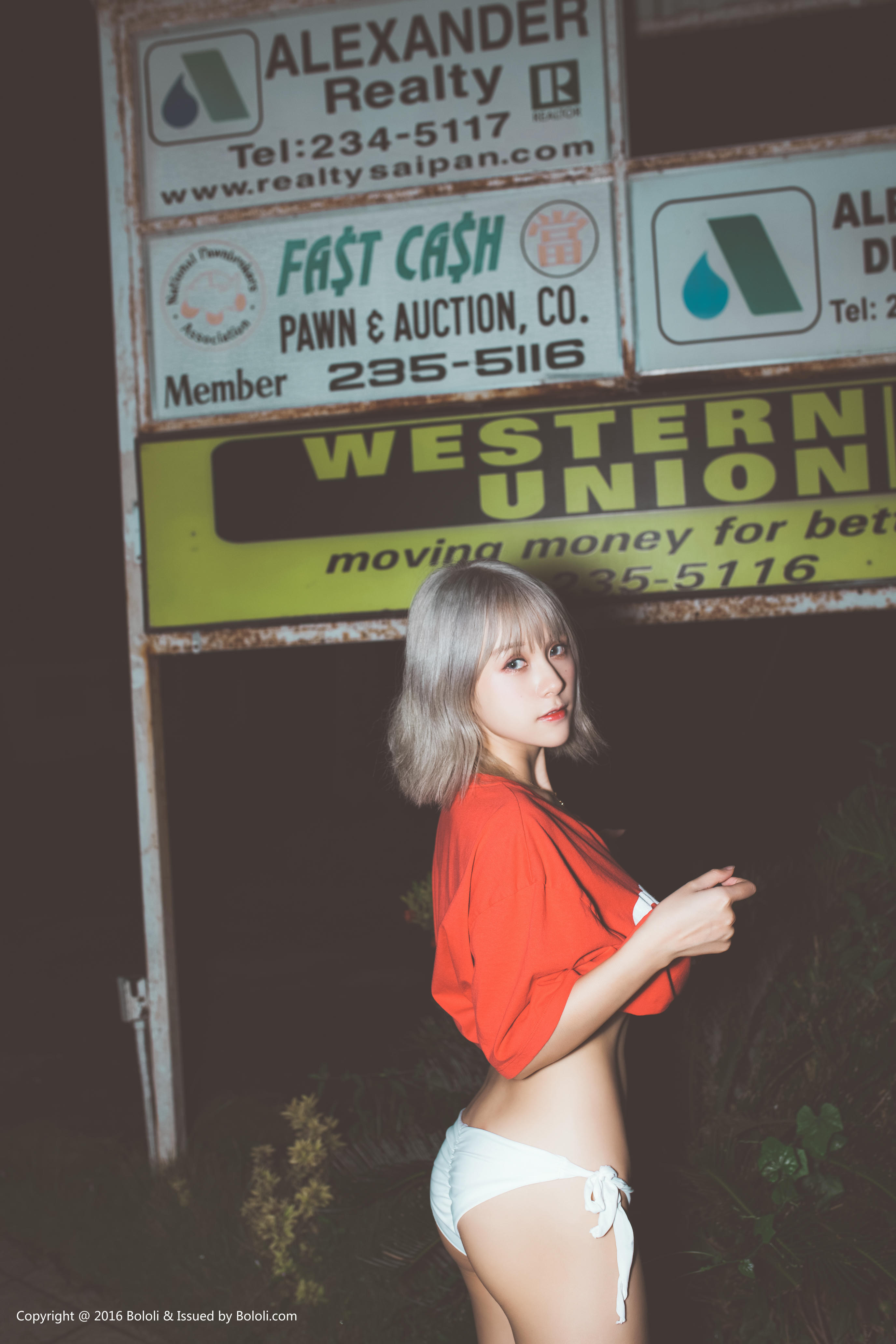 夏美酱 NO.049 [BoLoli波萝社] 2017.10.28 BOL123 海边风情  [47P-367MB]_第2集