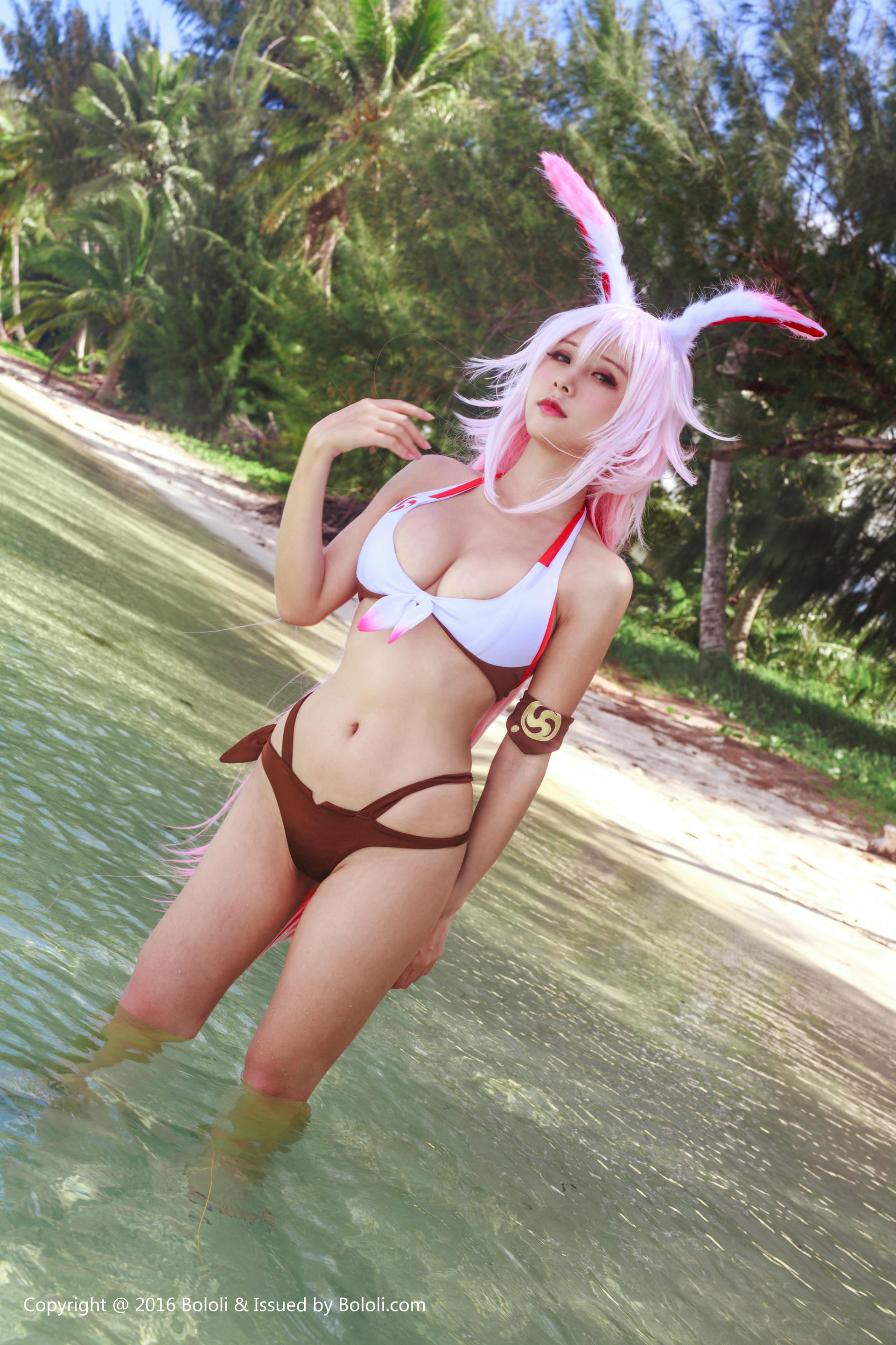 夏美酱 NO.052 [BoLoli波萝社] 2018.02.13 BOL134 八重樱  [25P-121MB]_第1集