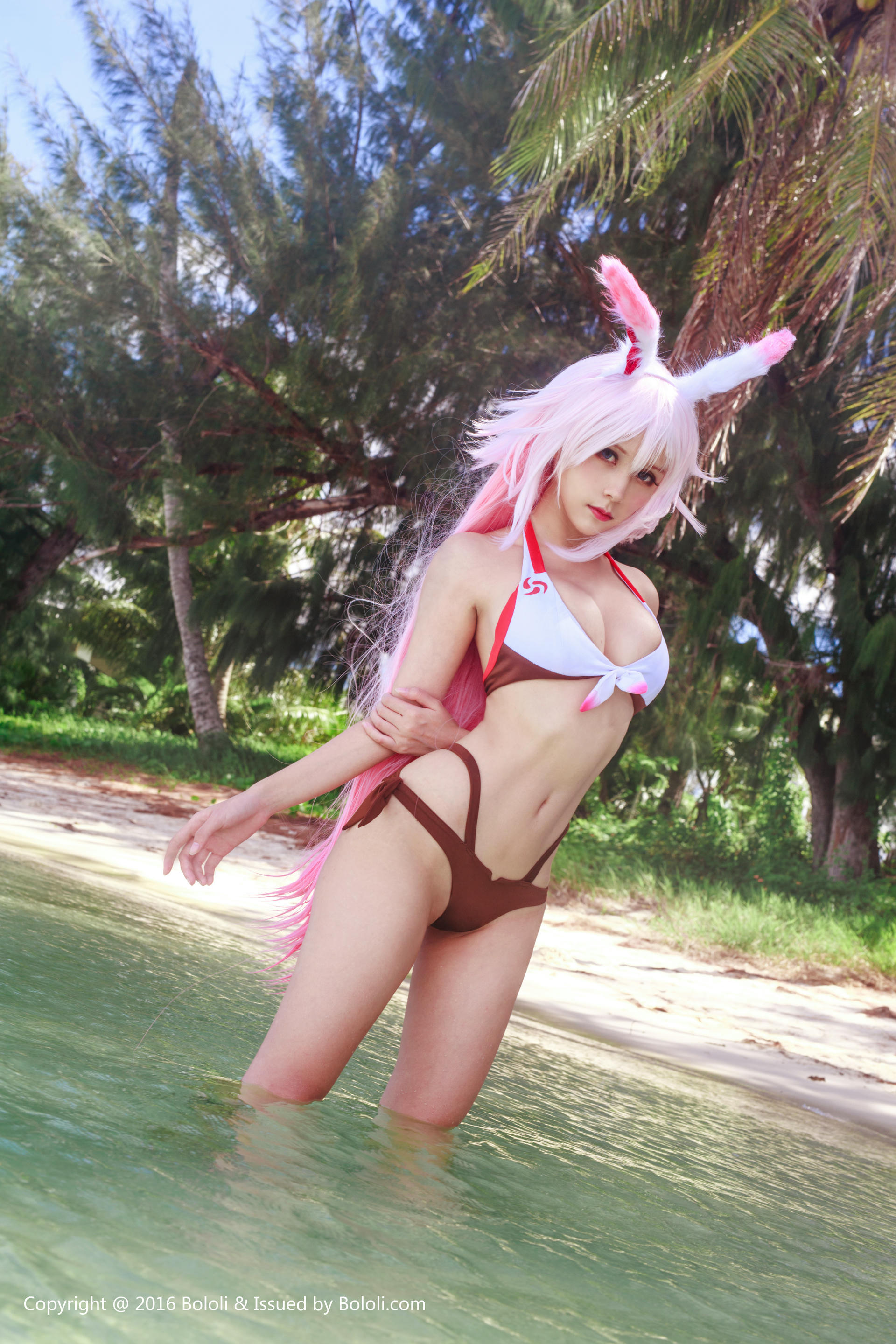 夏美酱 NO.052 [BoLoli波萝社] 2018.02.13 BOL134 八重樱  [25P-121MB]_第1集