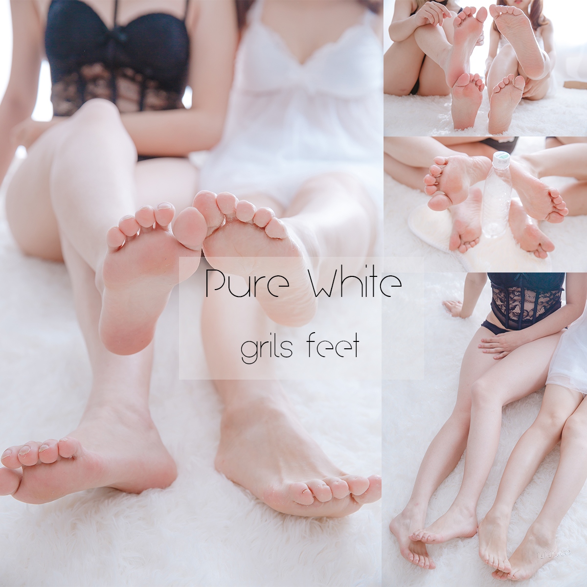 小鸟酱-豪華版pure white grils feet [50P+1V]_第1集