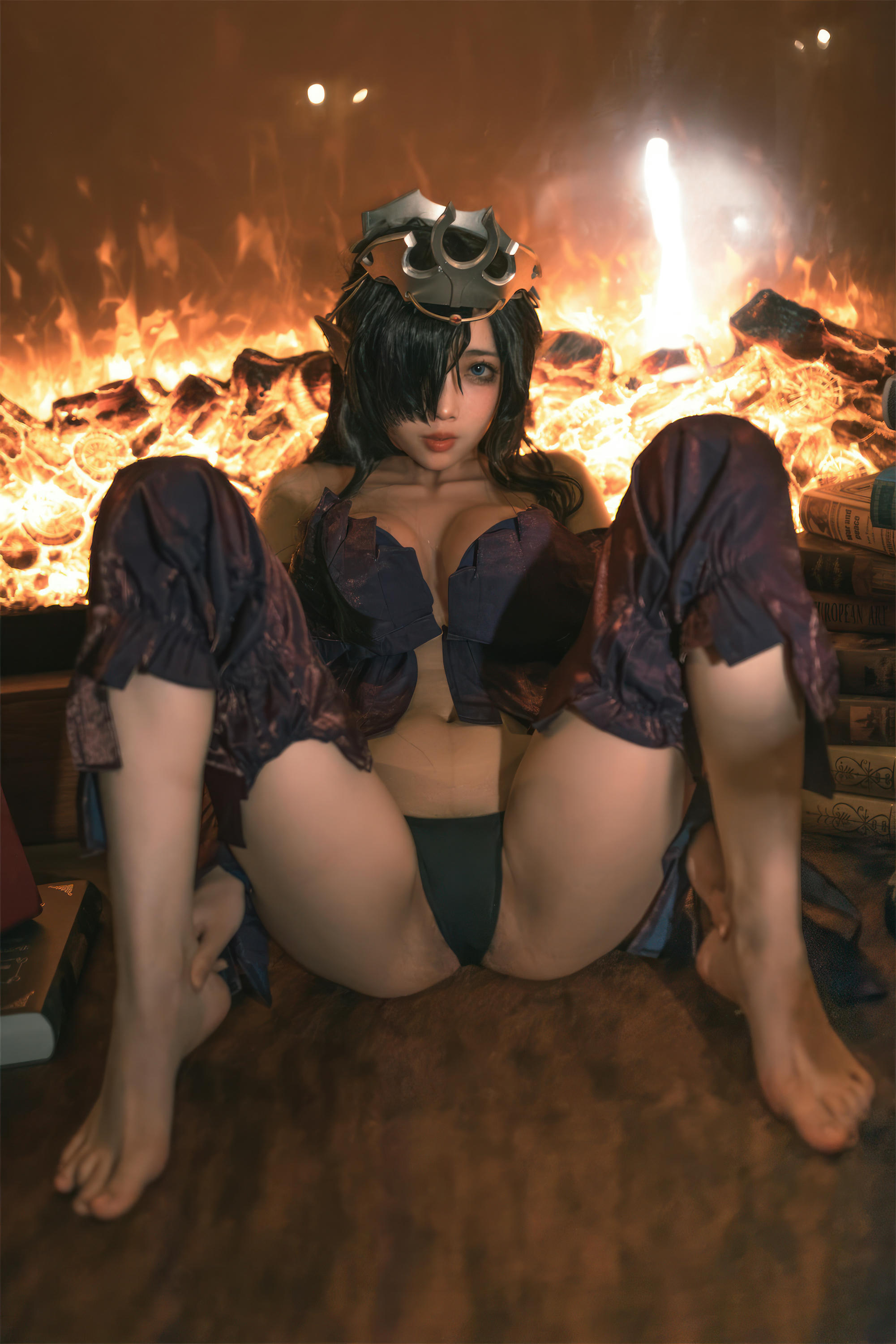 杏仁曲奇 NO.012 黑兽 精灵女王 [60P-491MB]_第3集