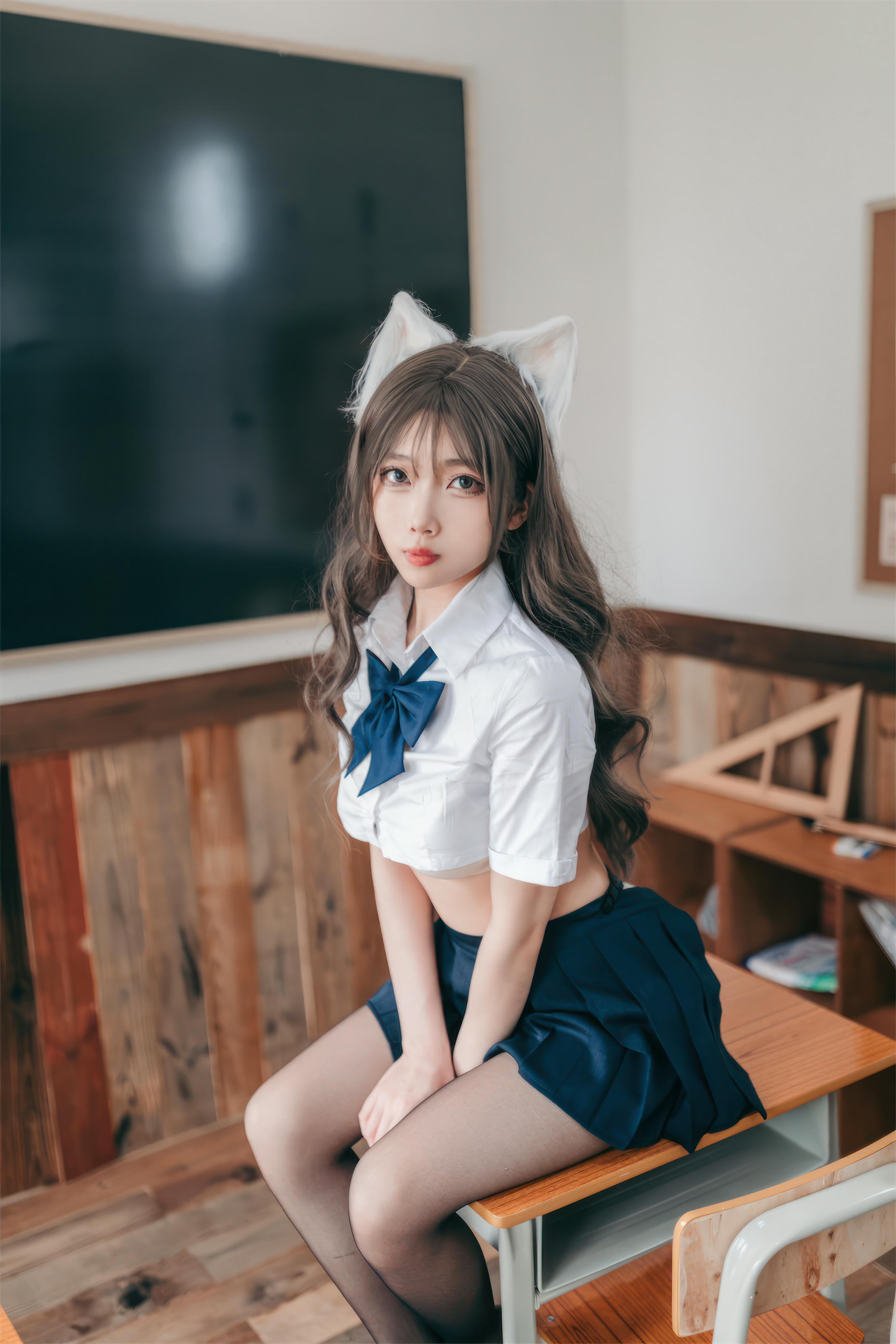 杏仁曲奇 NO.014 生徒会坏猫猫 [52P-294MB]_第1集