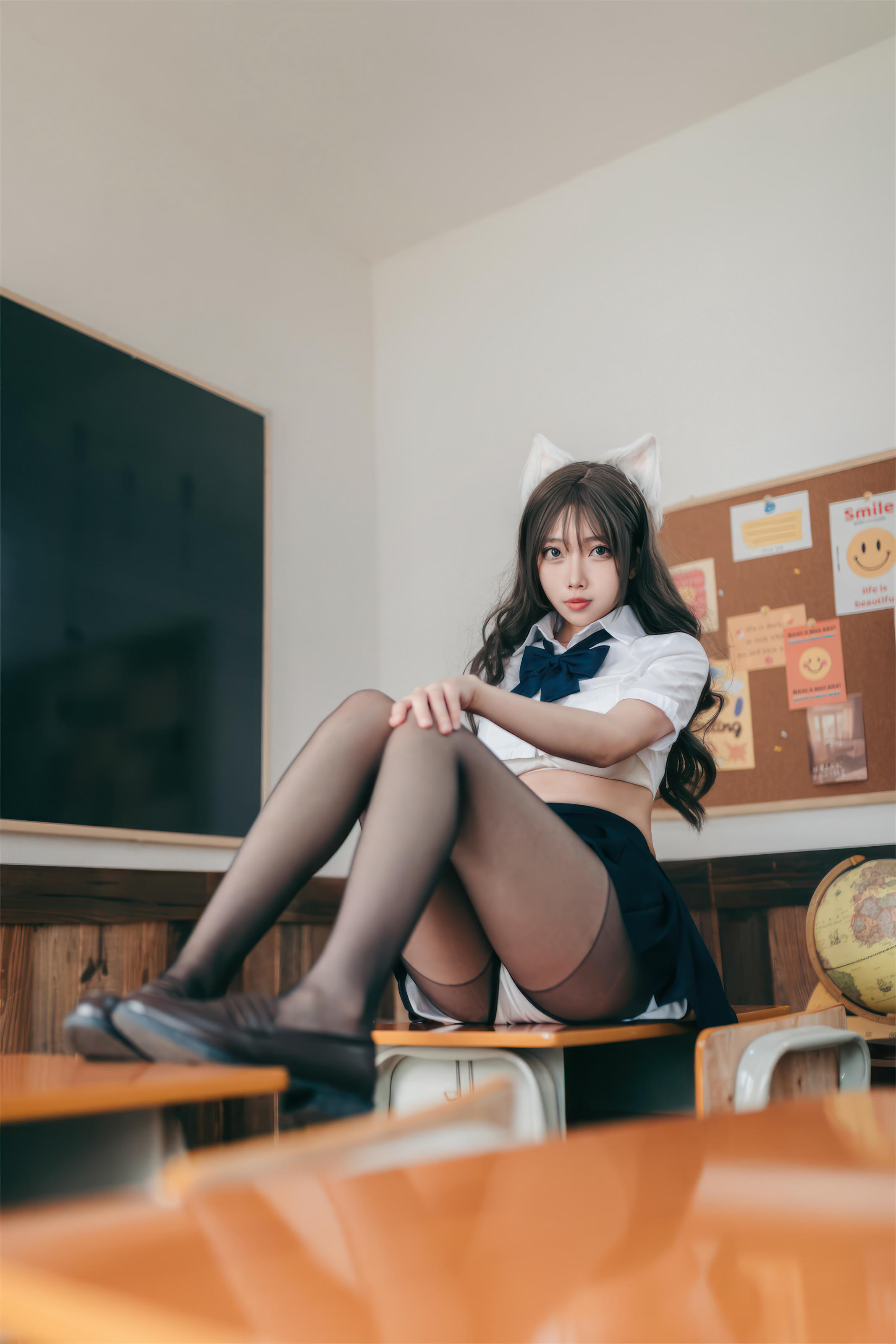 杏仁曲奇 NO.014 生徒会坏猫猫 [52P-294MB]_第1集