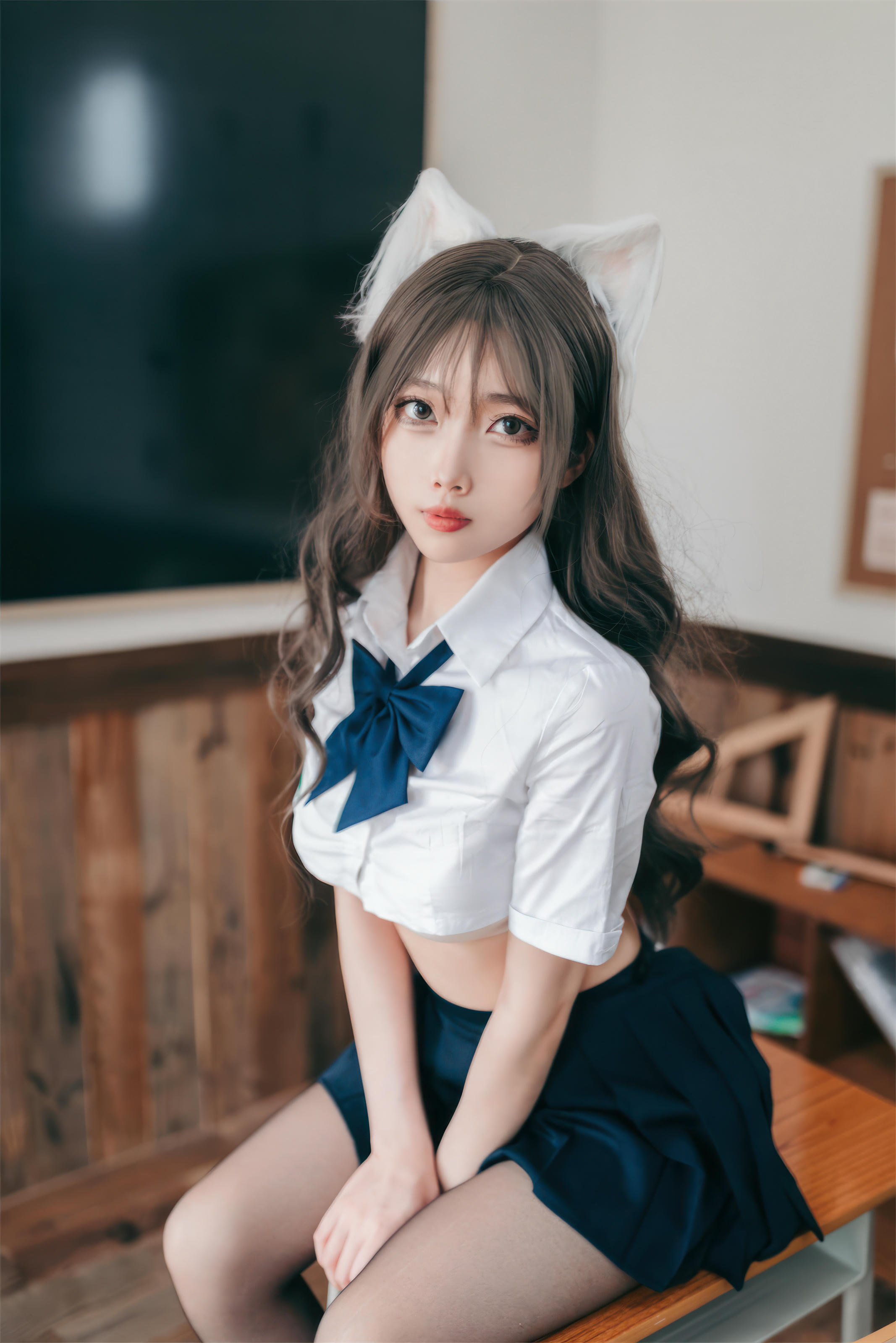 杏仁曲奇 NO.014 生徒会坏猫猫 [52P-294MB]_第1集