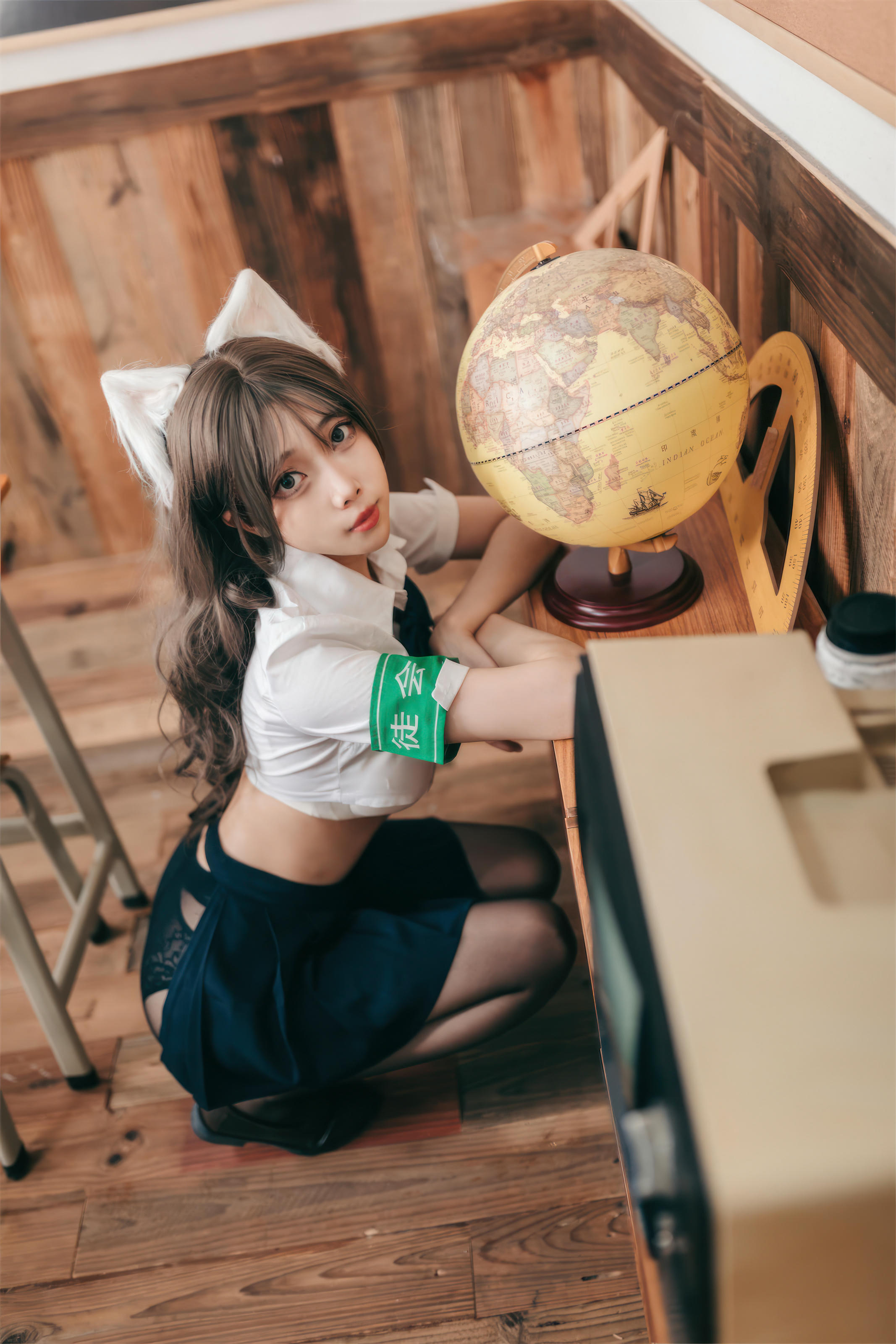 杏仁曲奇 NO.014 生徒会坏猫猫 [52P-294MB]_第1集