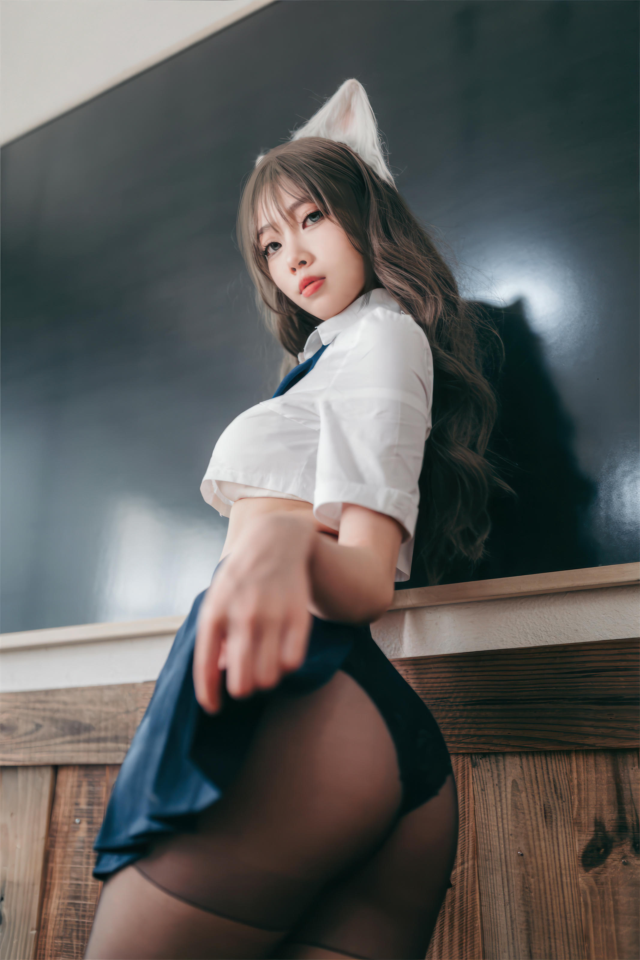 杏仁曲奇 NO.014 生徒会坏猫猫 [52P-294MB]_第2集