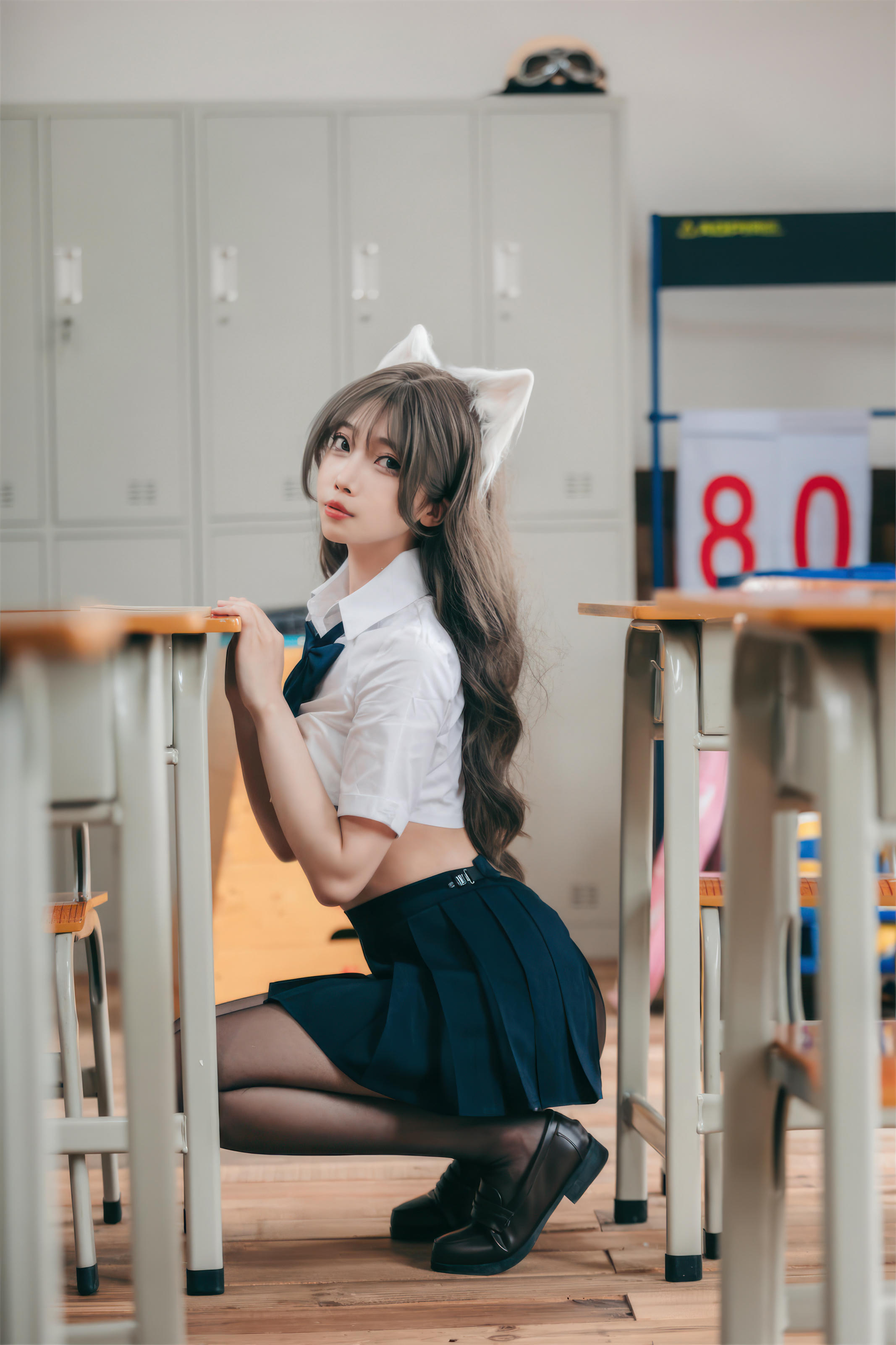 杏仁曲奇 NO.014 生徒会坏猫猫 [52P-294MB]_第2集