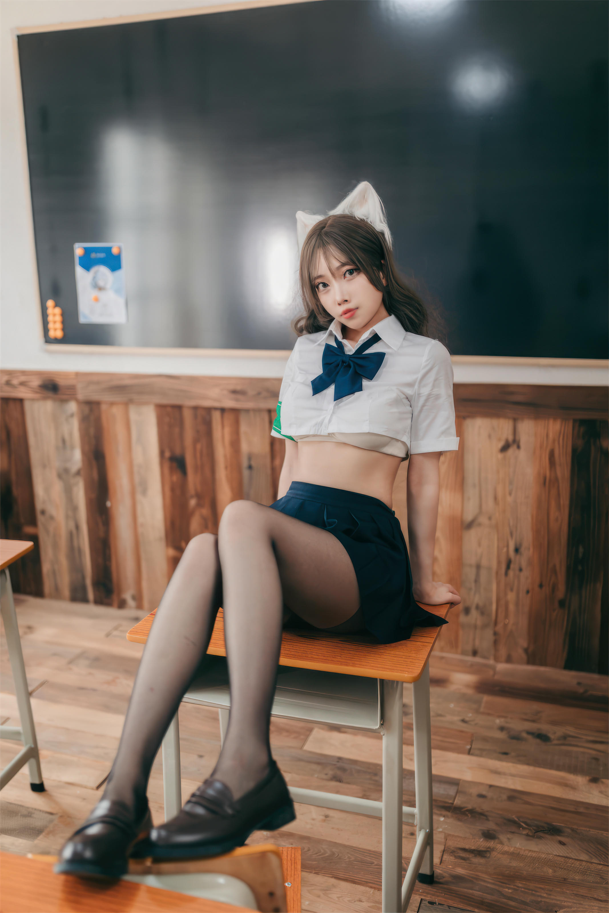 杏仁曲奇 NO.014 生徒会坏猫猫 [52P-294MB]_第2集