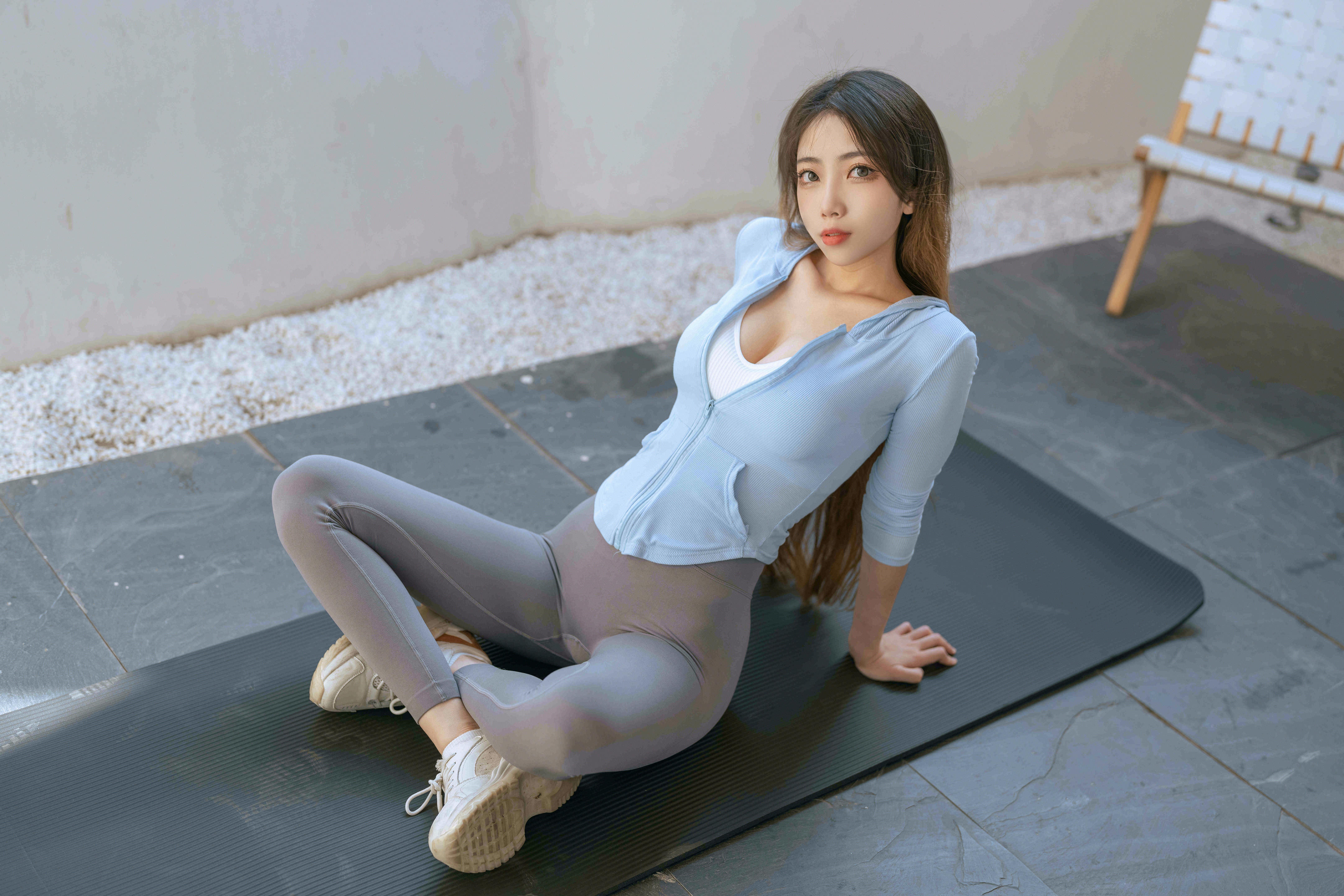 杏仁曲奇 NO.003 瑜伽姐姐 [55P 1.29GB]_第1集