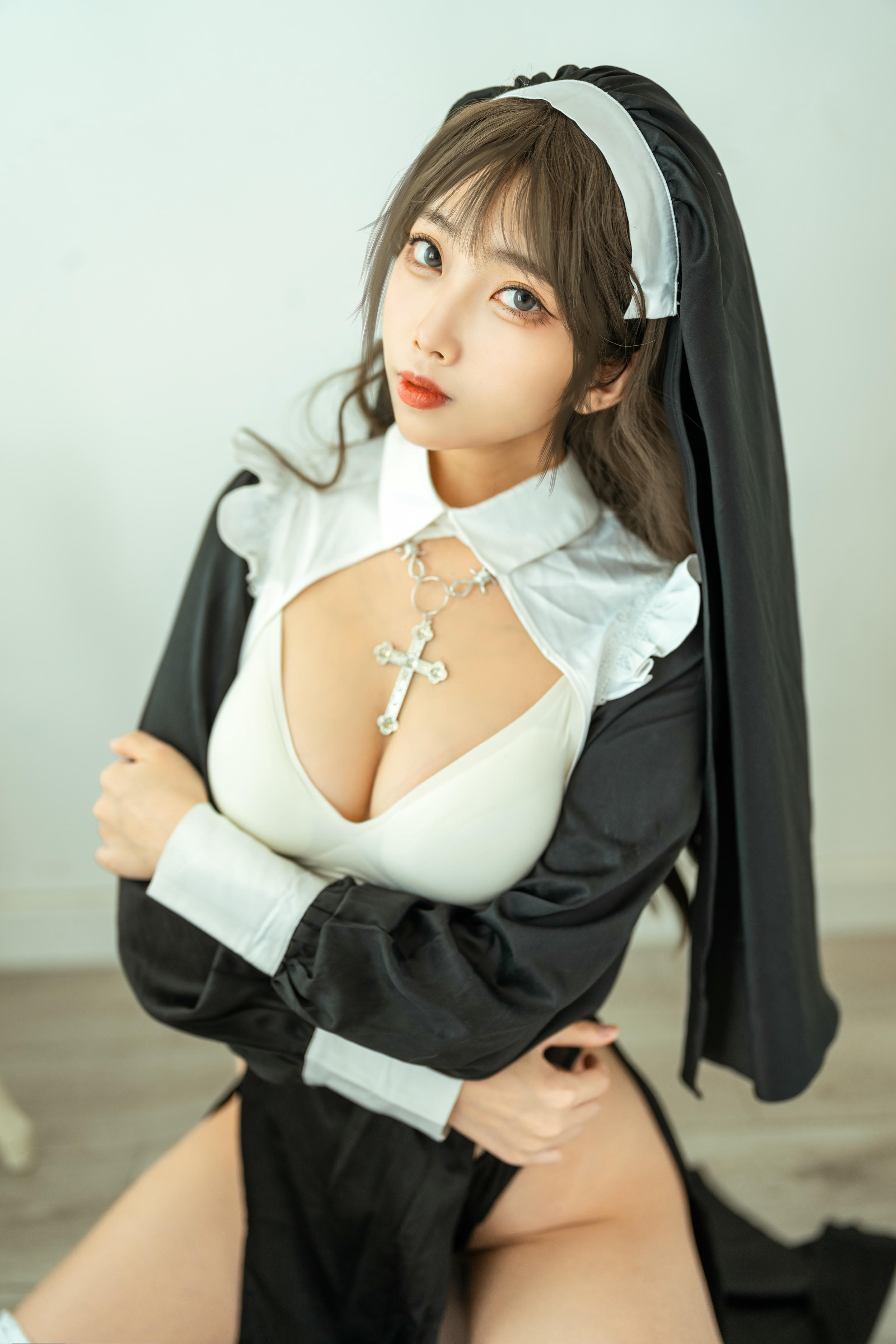 杏仁曲奇 NO.005 忏悔修女 [45P 1GB]_第2集