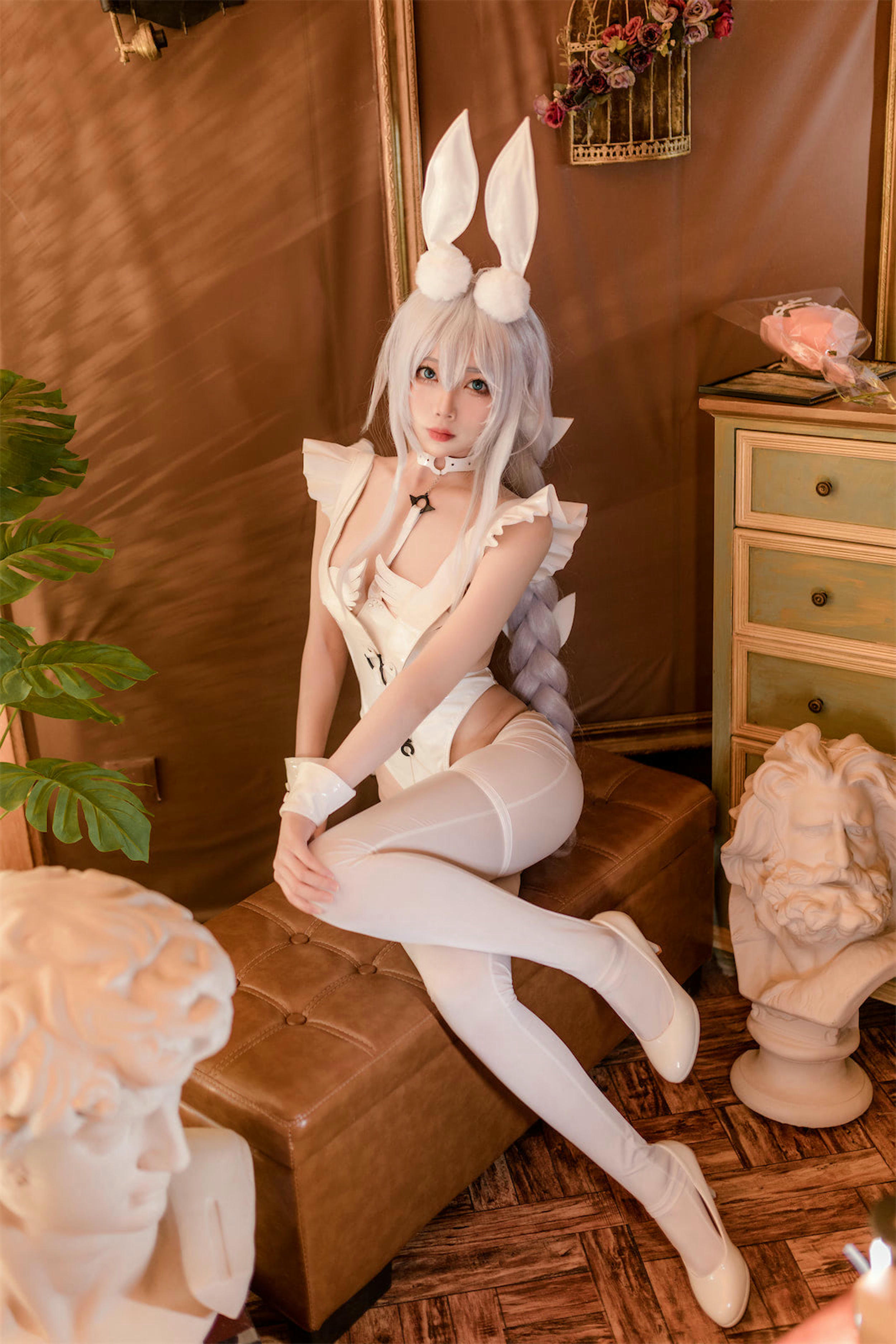 杏仁曲奇 NO.006 碧蓝航线 恶毒白兔[40P-229.6M]_第1集