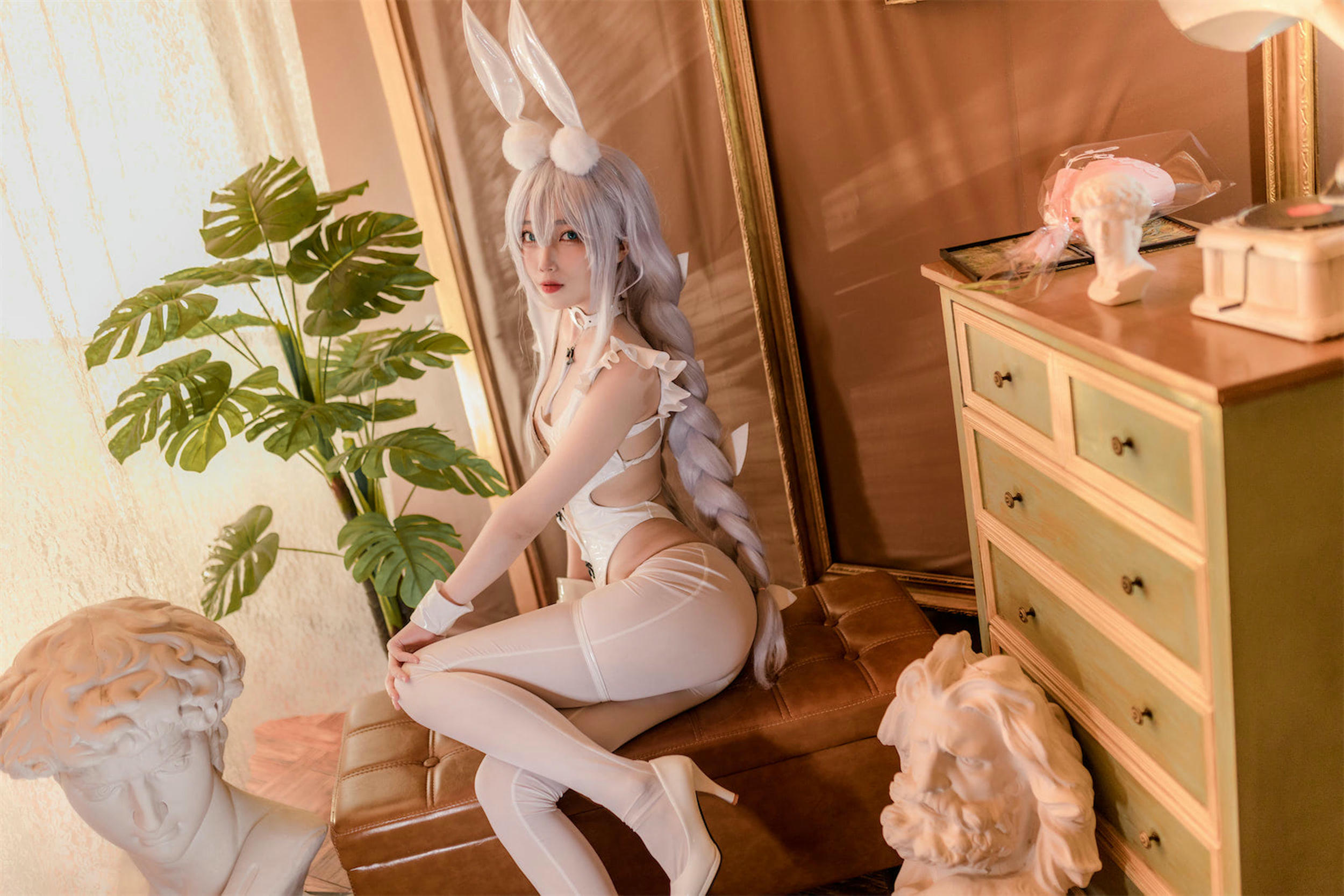 杏仁曲奇 NO.006 碧蓝航线 恶毒白兔[40P-229.6M]_第1集