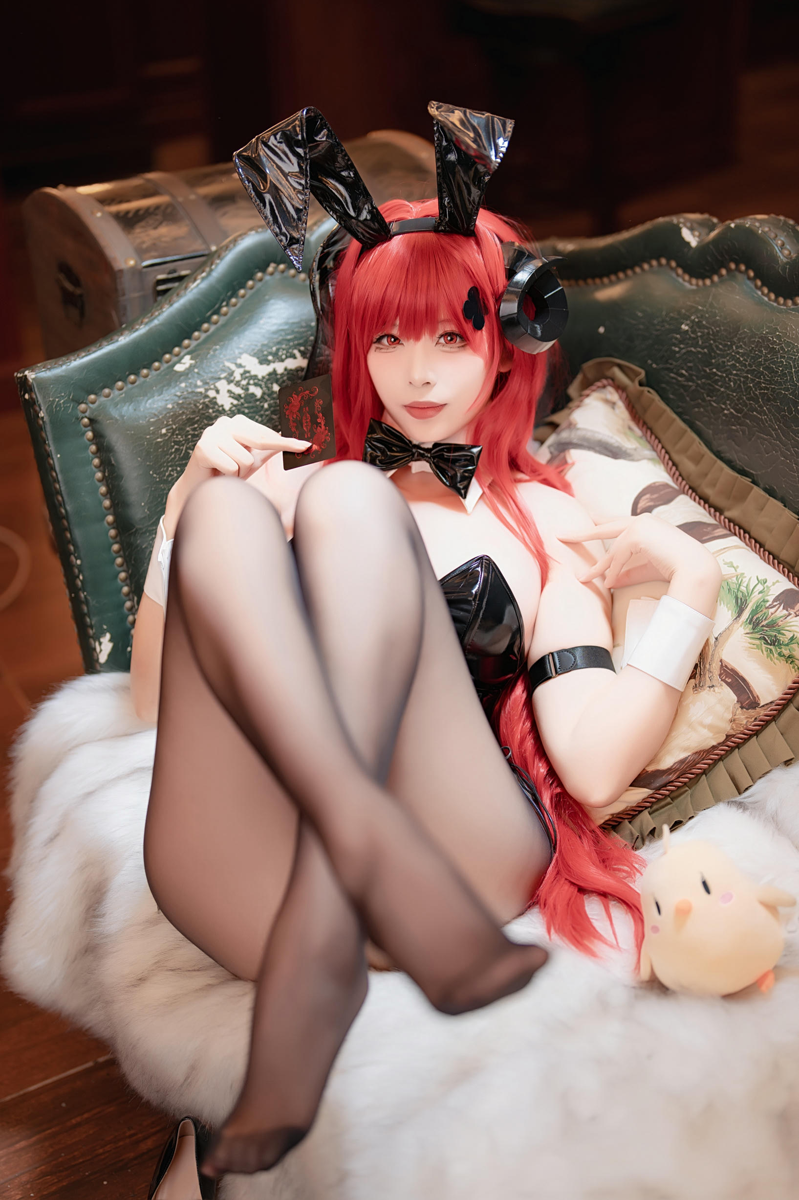 轩萧学姐 NO.074 兴登堡兔女郎 [68P1V 568MB]_第2集