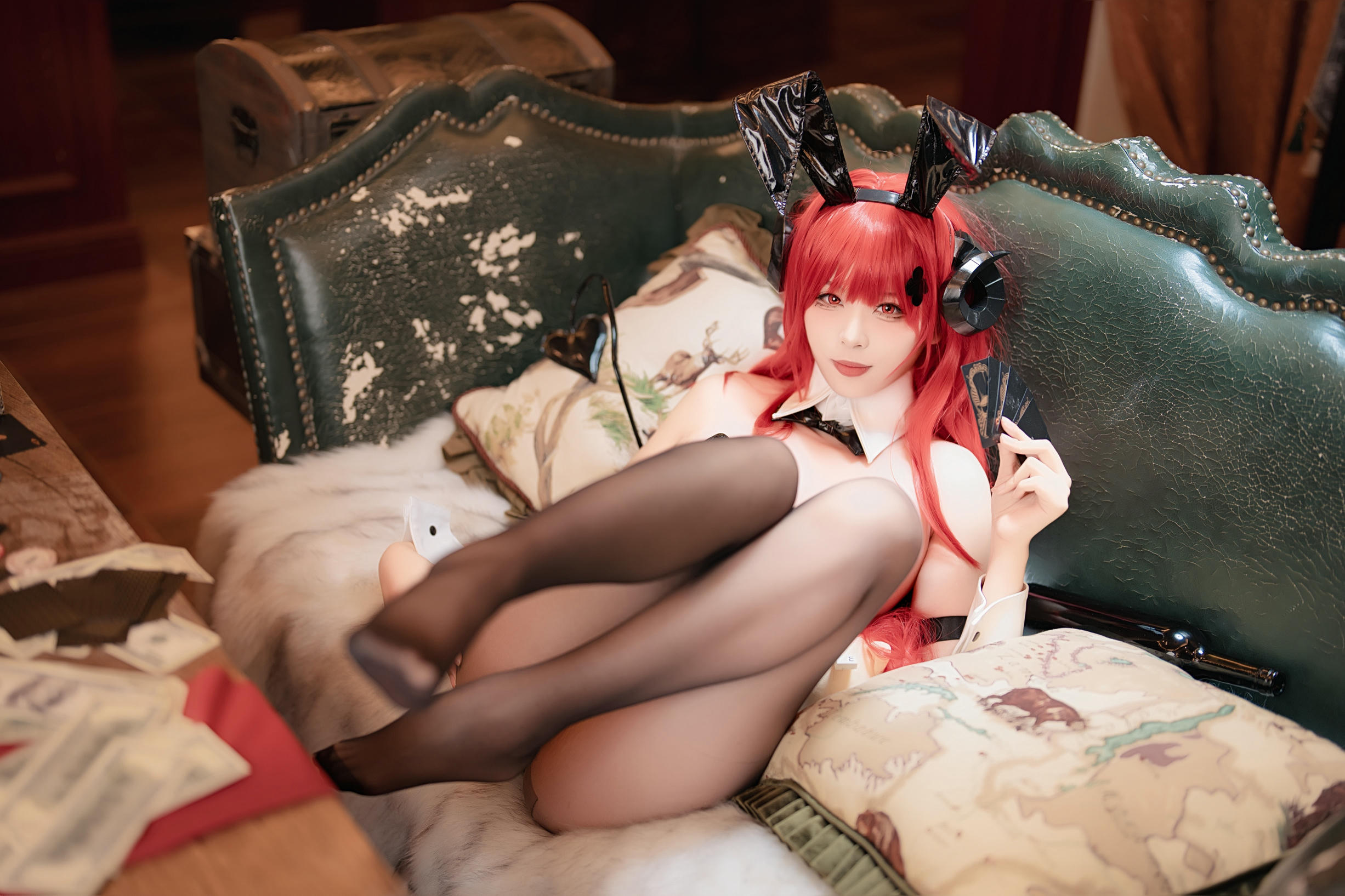 轩萧学姐 NO.074 兴登堡兔女郎 [68P1V 568MB]_第2集