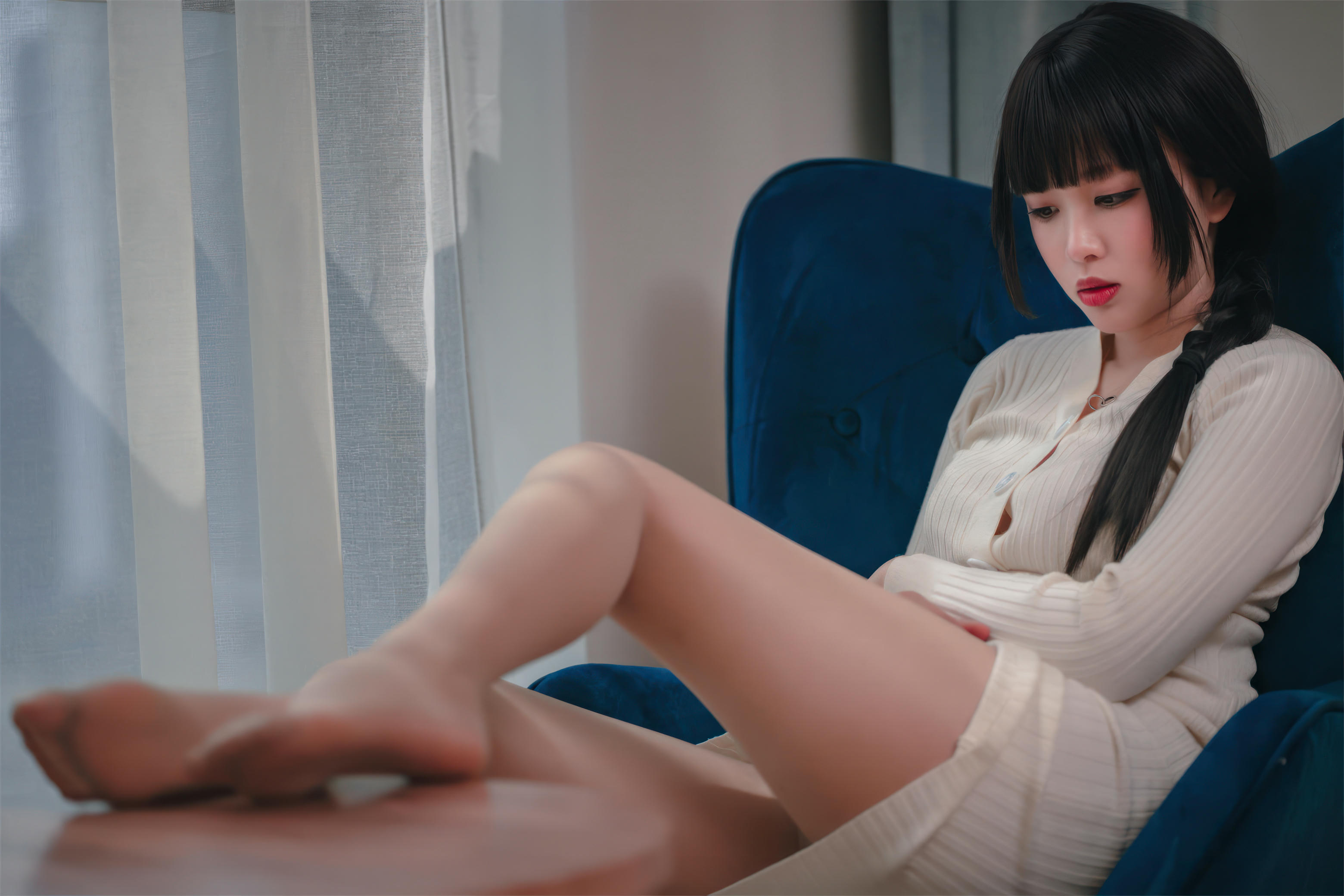 轩萧学姐 NO.076 肉丝家妻[70P-555MB]_第2集