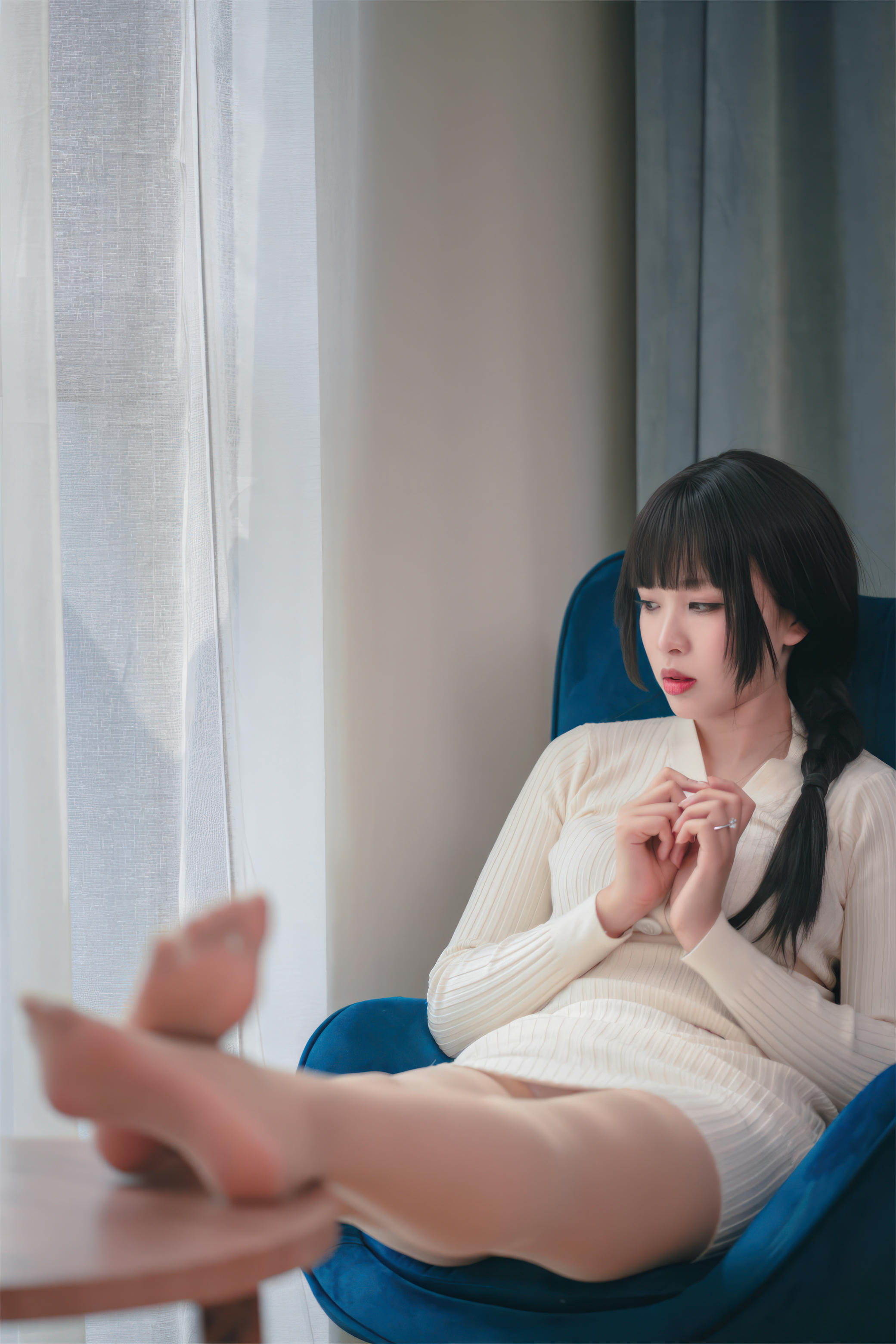 轩萧学姐 NO.076 肉丝家妻[70P-555MB]_第2集