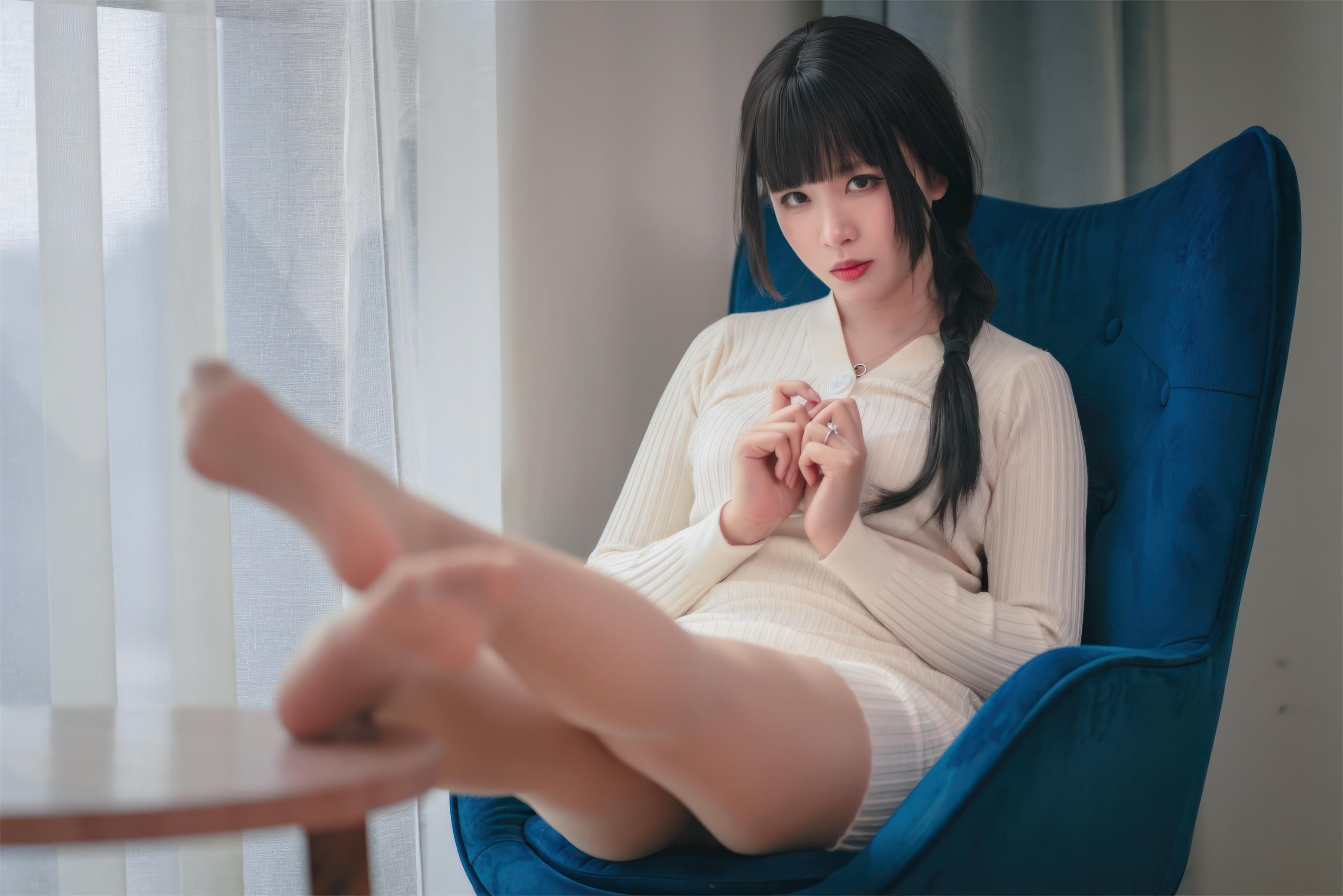 轩萧学姐 NO.076 肉丝家妻[70P-555MB]_第2集