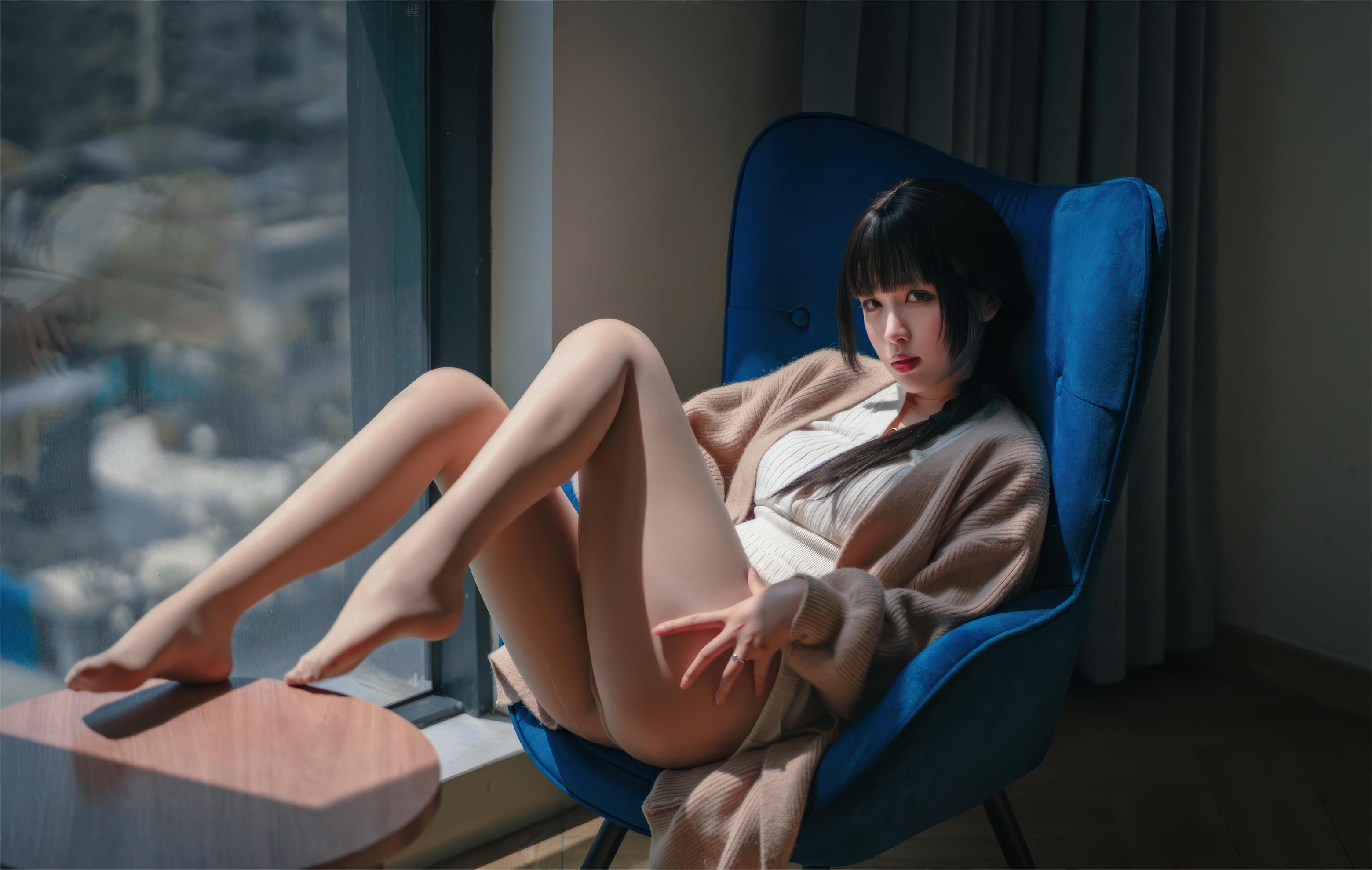 轩萧学姐 NO.076 肉丝家妻[70P-555MB]_第1集