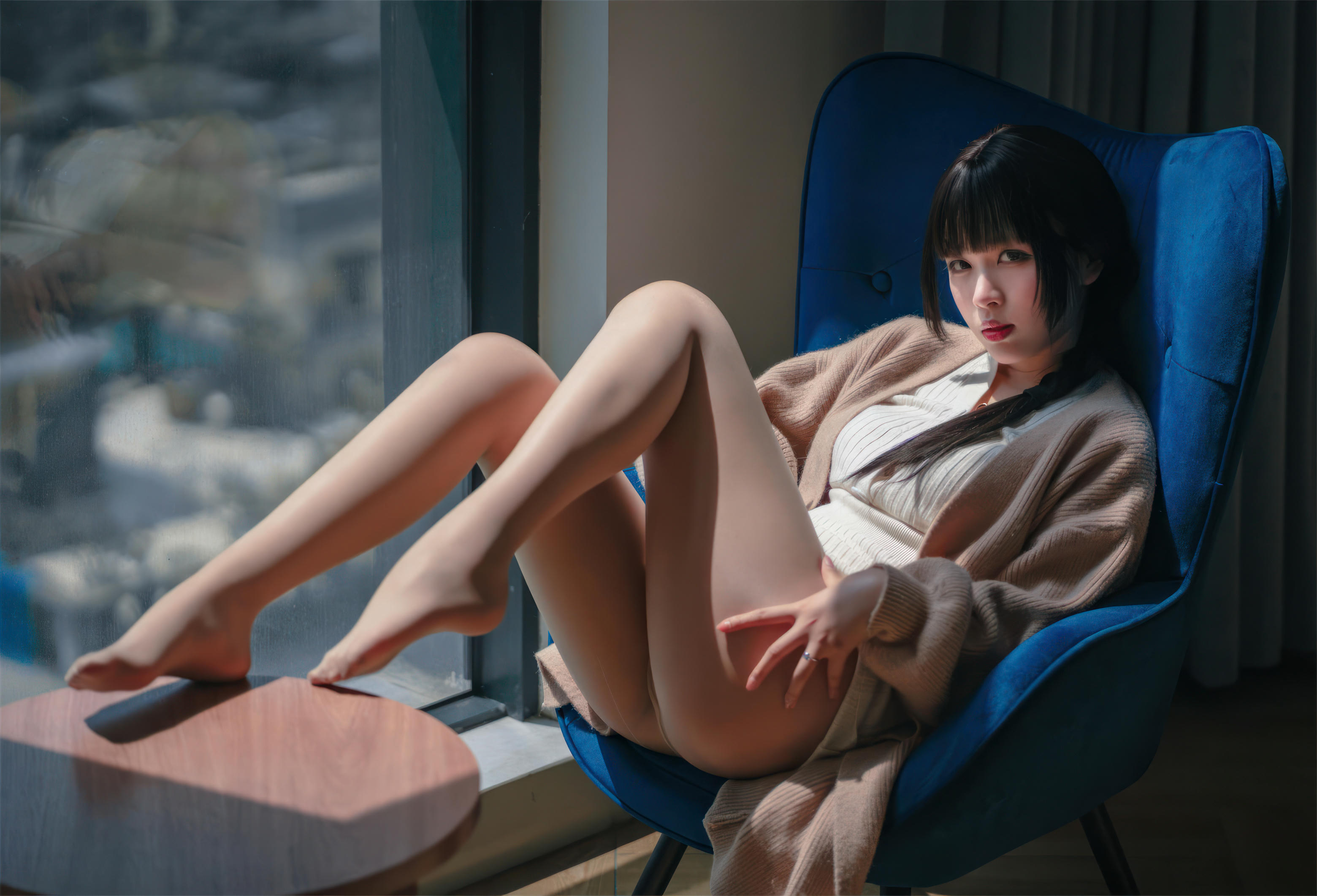 轩萧学姐 NO.076 肉丝家妻[70P-555MB]_第1集