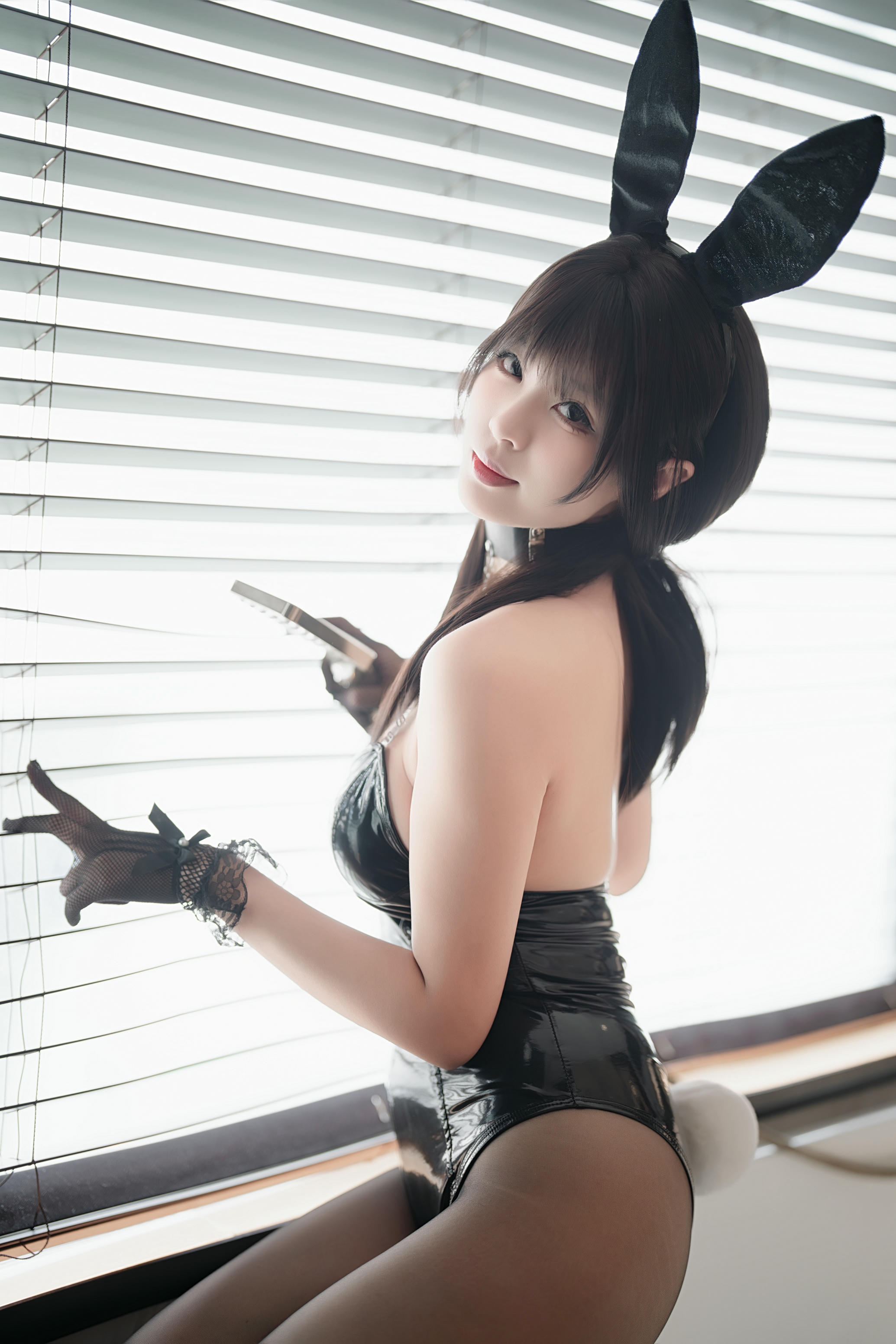 轩萧学姐 NO.081 粘液兔女郎[75P1V-838MB]_第1集