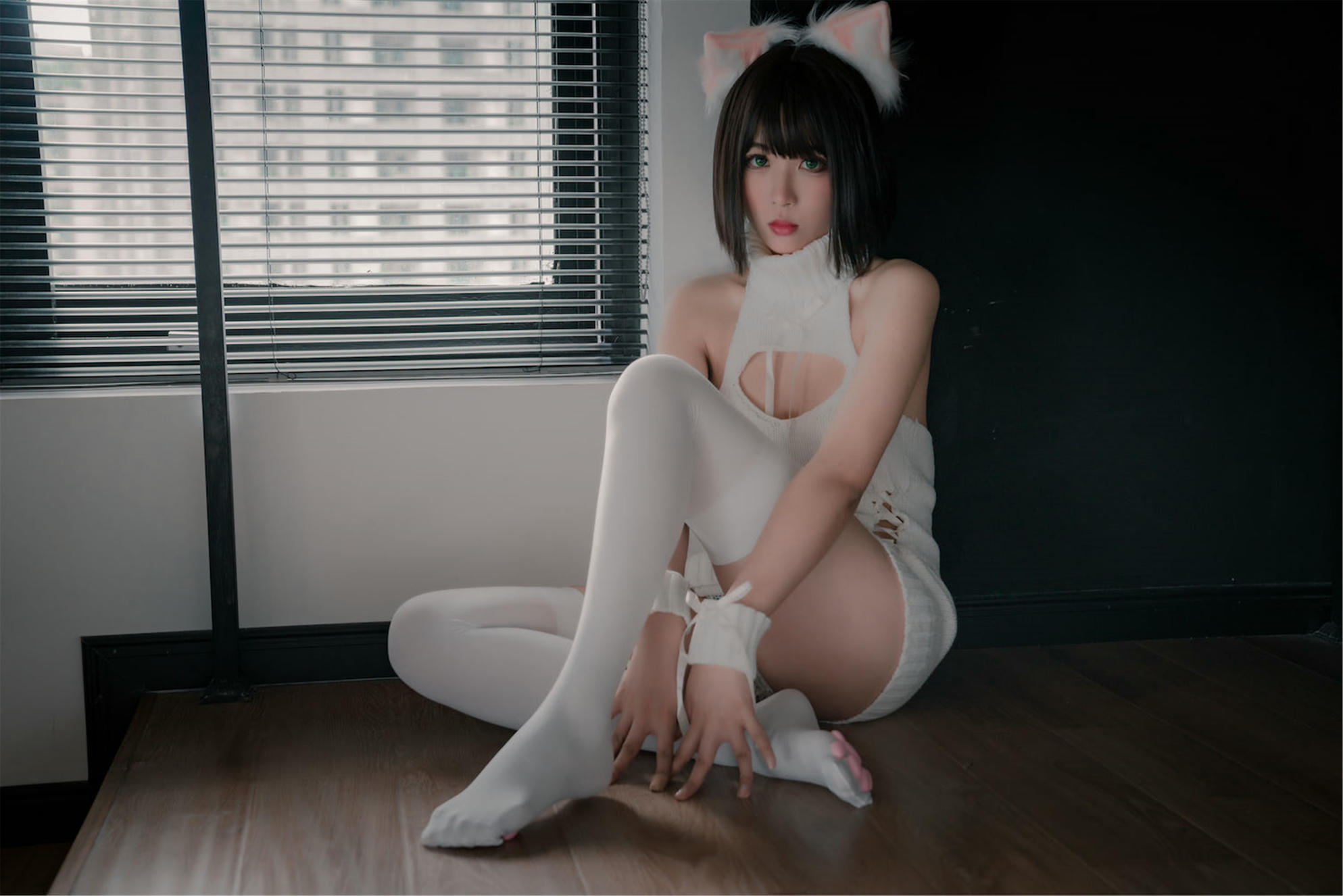 轩萧学姐 NO.011 猫爪袜 [40P-118MB]_第1集