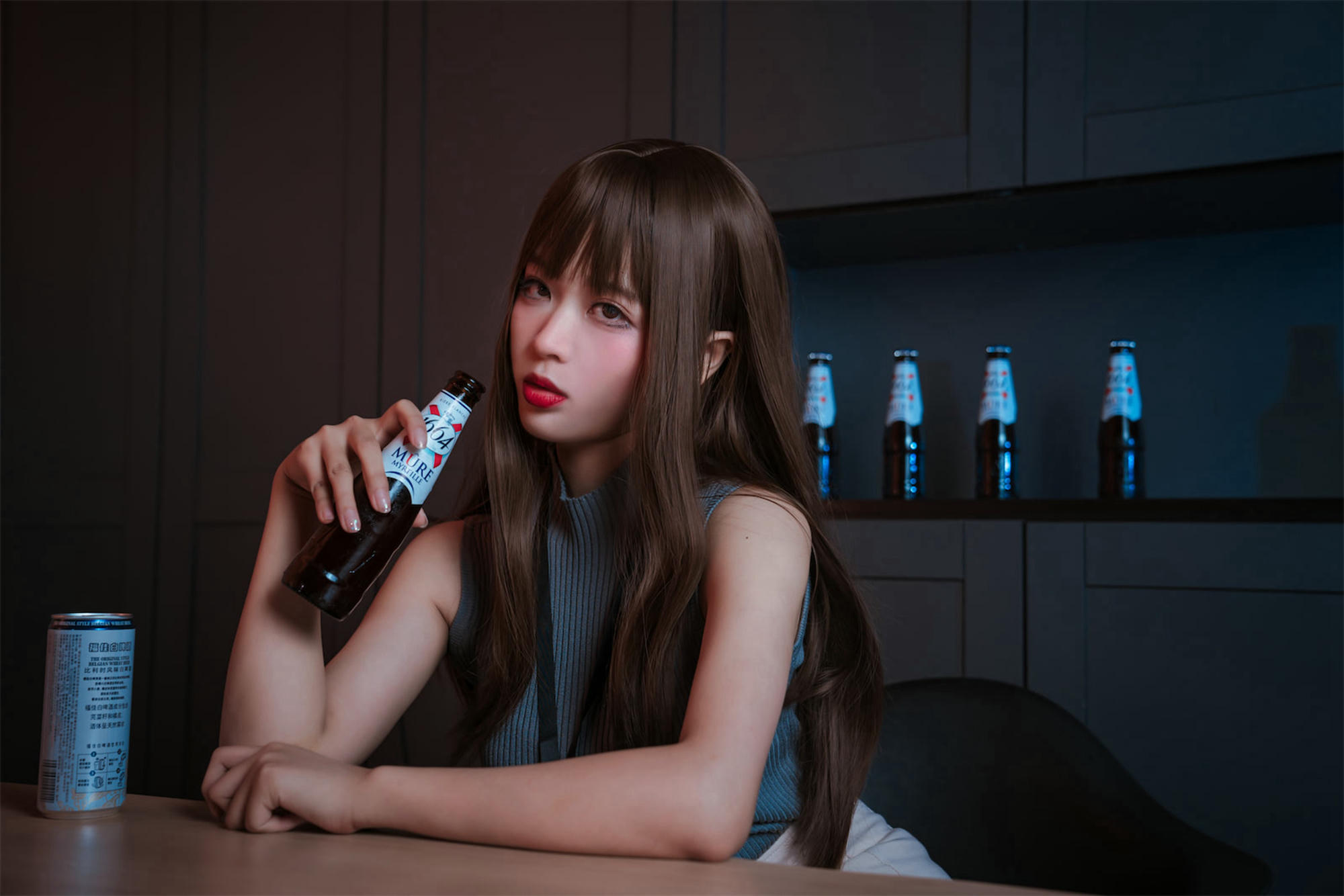 轩萧学姐 NO.023 微醺喝醉了ol [57P222M]_第1集