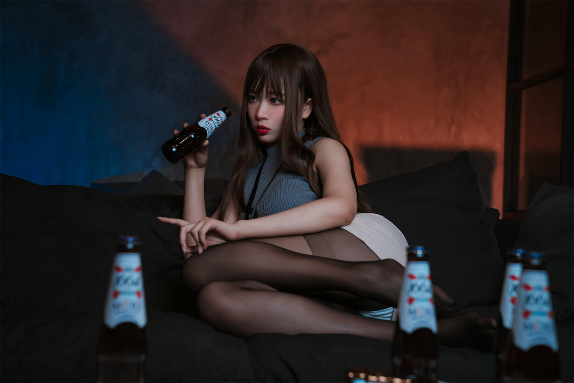 轩萧学姐 NO.023 微醺喝醉了ol [57P222M]_第2集