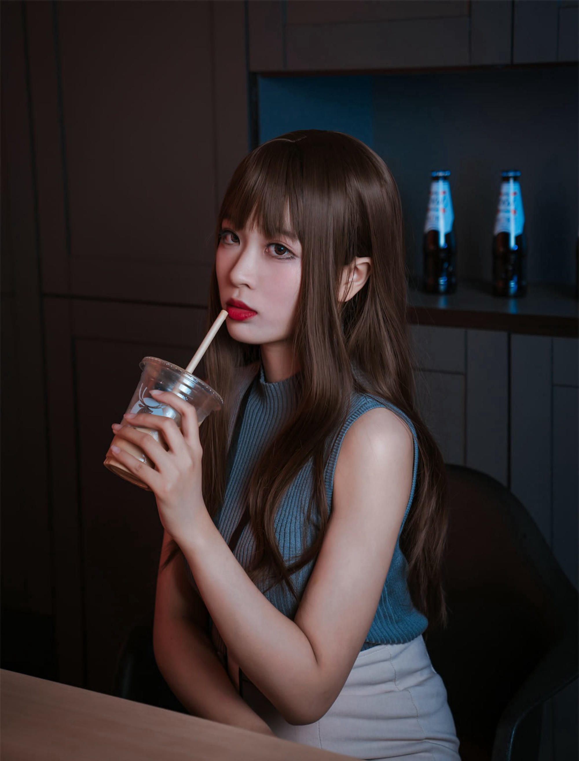 轩萧学姐 NO.023 微醺喝醉了ol [57P222M]_第3集