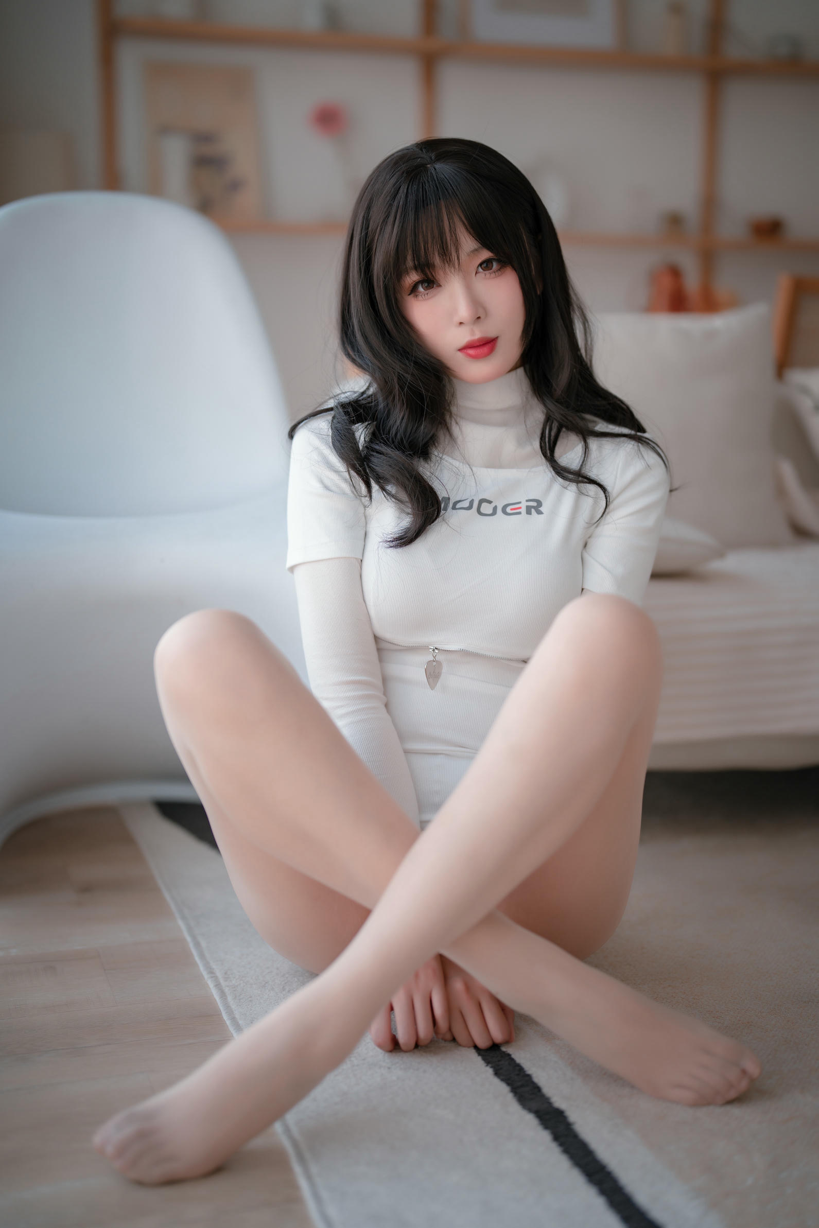 轩萧学姐 NO.026 吉他妹妹肉丝套 [61P-107MB]_第1集