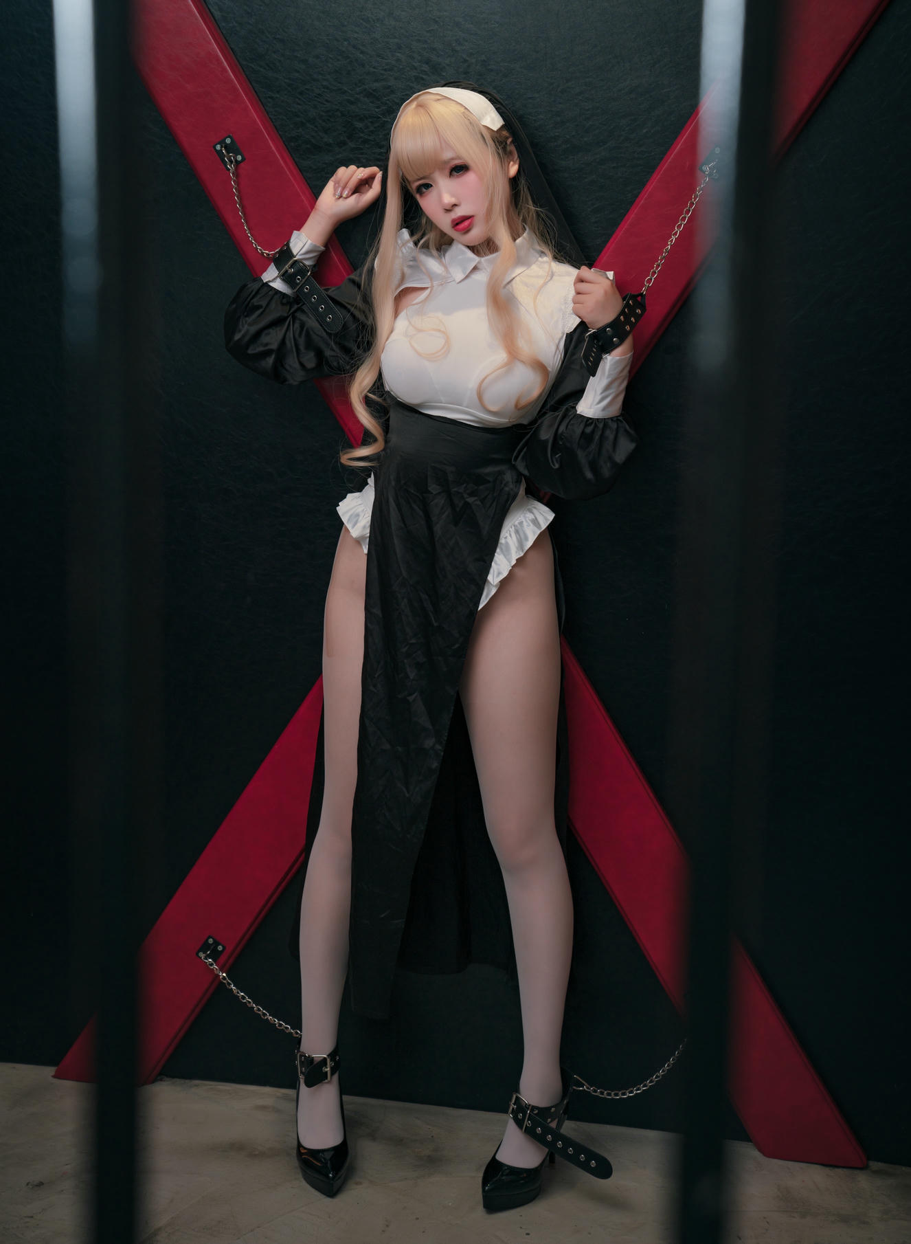 轩萧学姐 NO.031 修女 [49P2V-216MB]_第1集