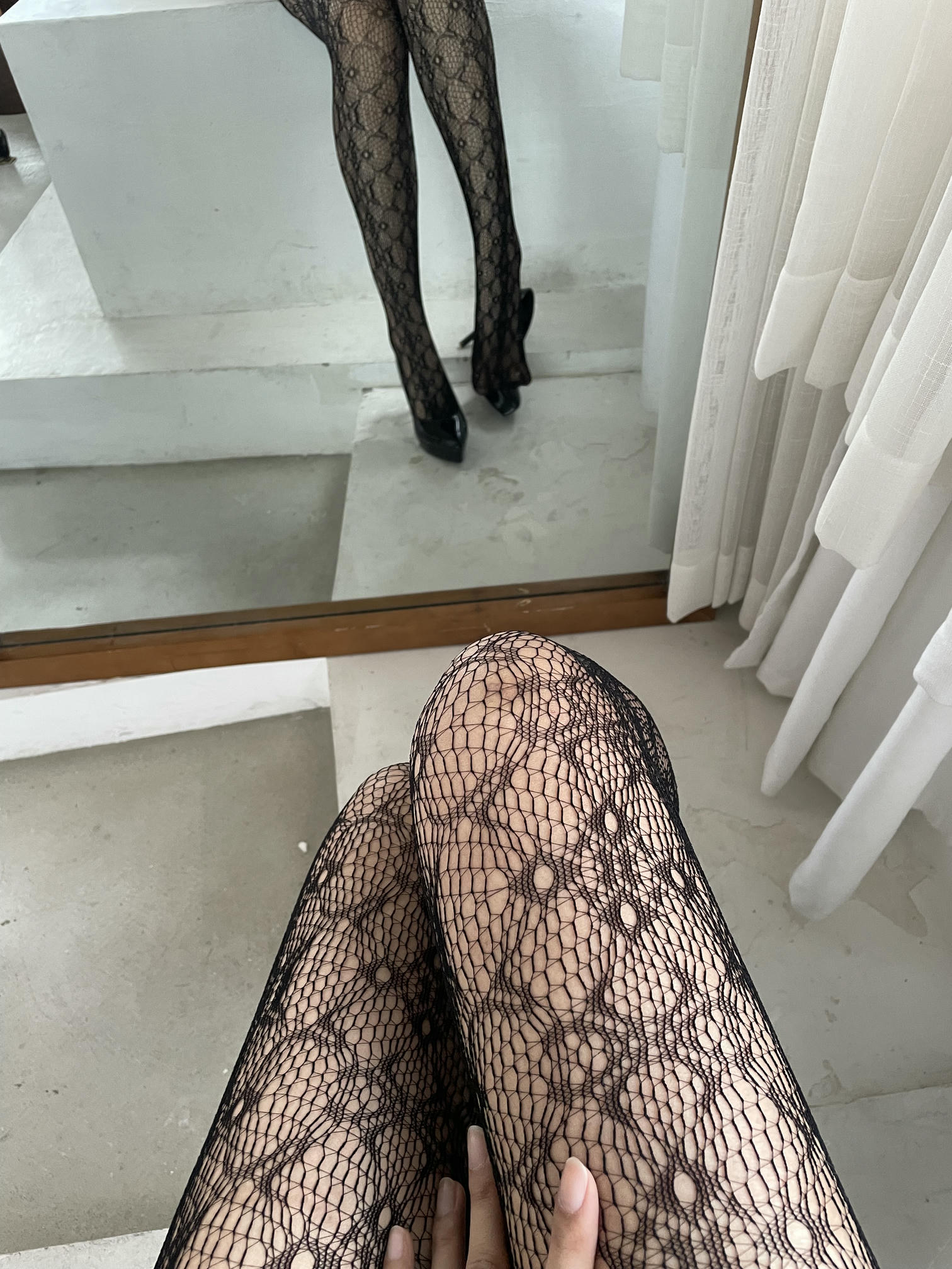 轩萧学姐 NO.032 提花裤袜 [118P2V-449MB]-自拍_第1集